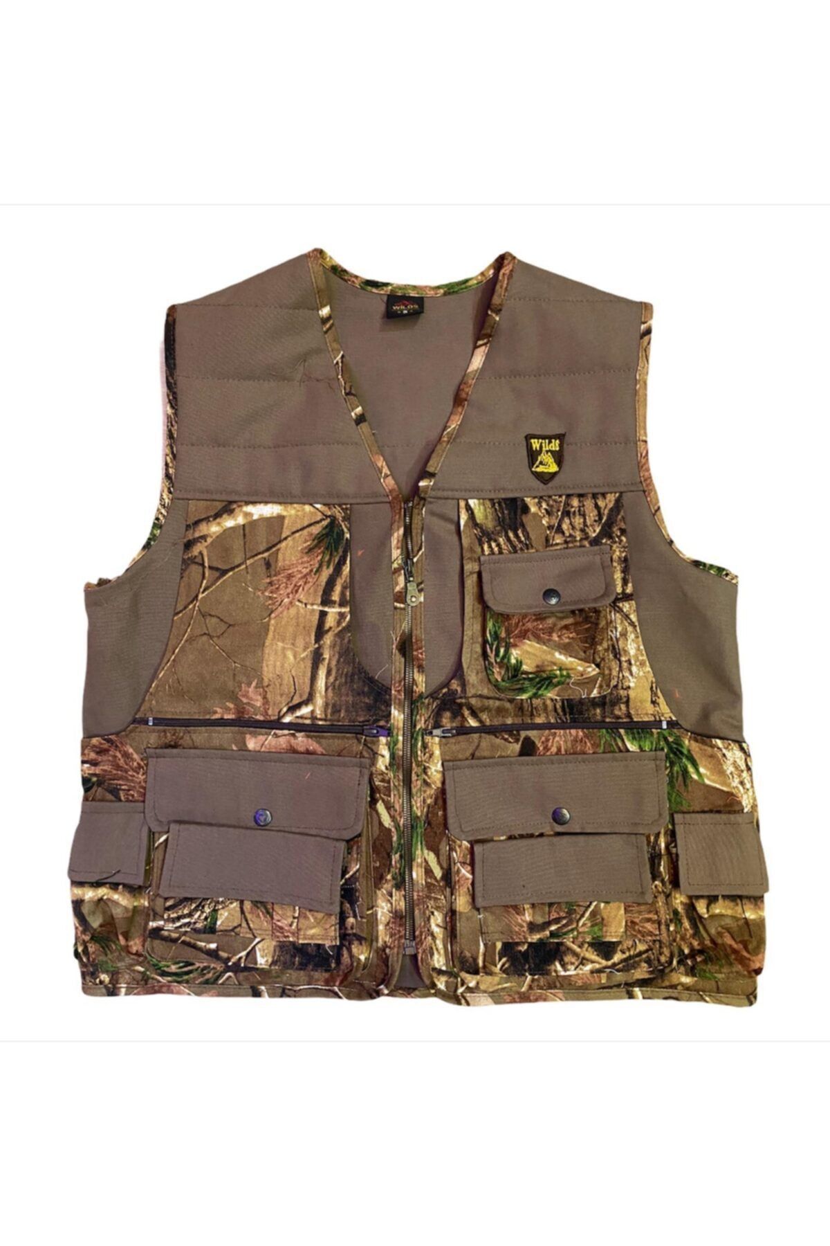 Asil Meşe Ağaç Desen Outdoor Yeleği