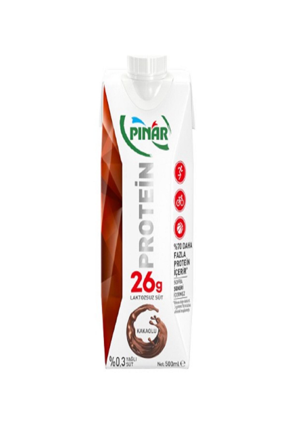 Pınar Protein Kakaolu Süt 500 ml 12'li