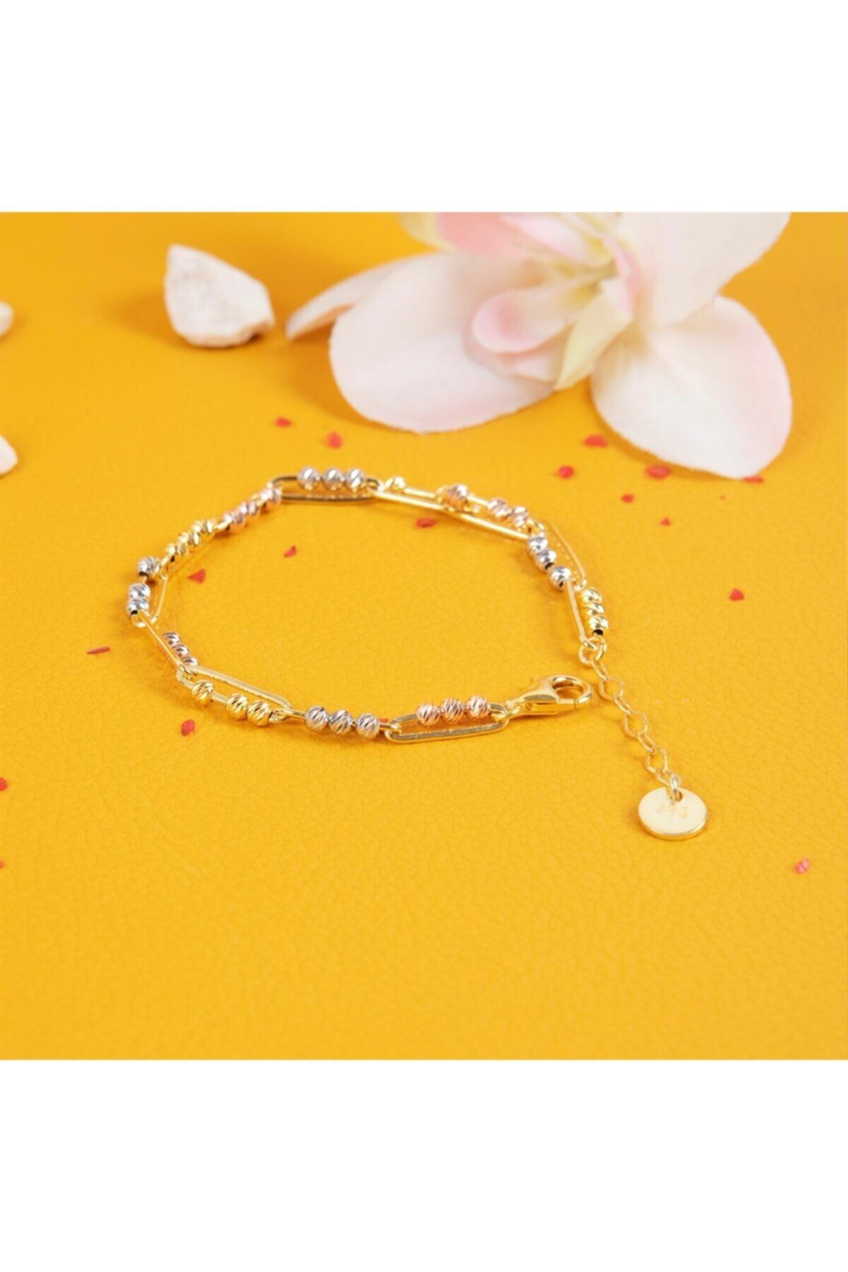 Yantra Silver Toplu Ataç Gümüş Dorika Bileklik