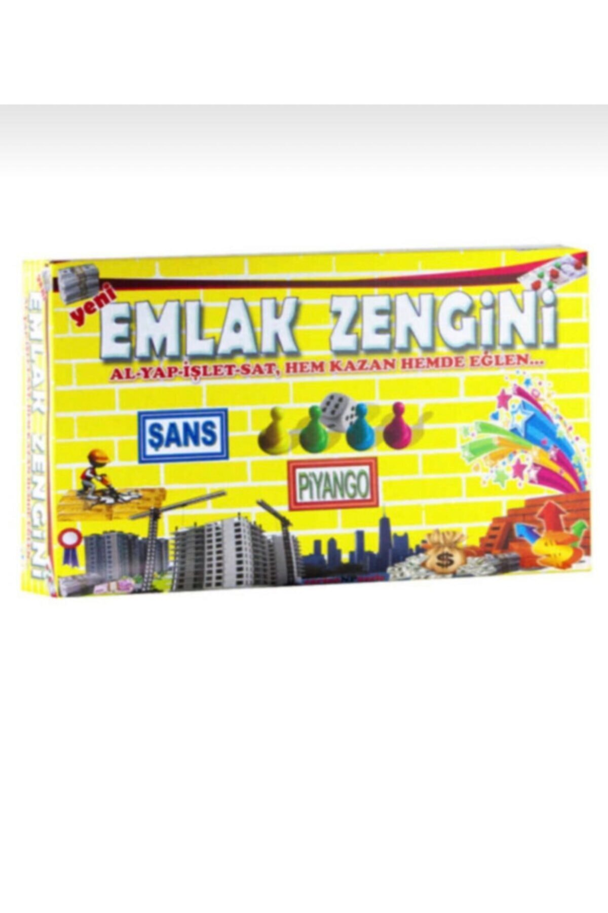 cartoon puzzle Emlak Zengini Kutu Oyunu