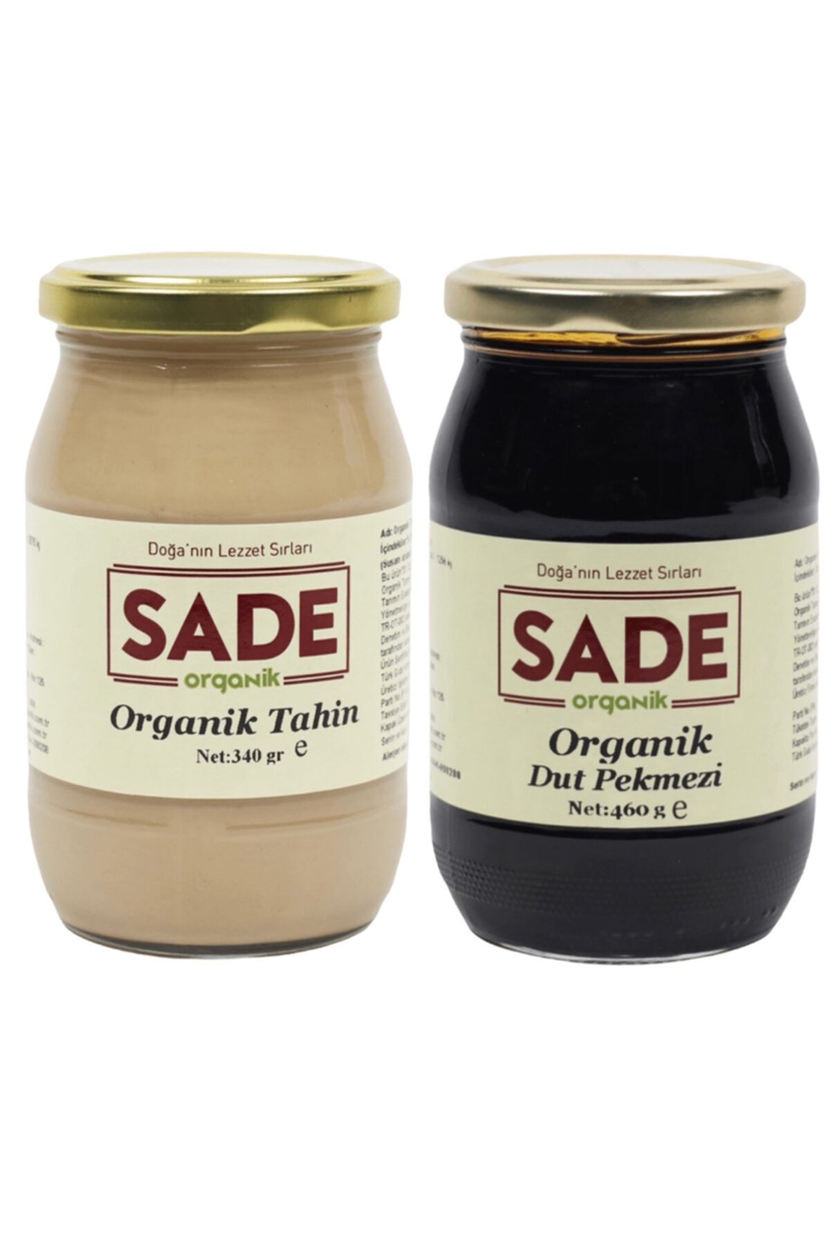 Sade Organik Tahin & Dut Pekmezi