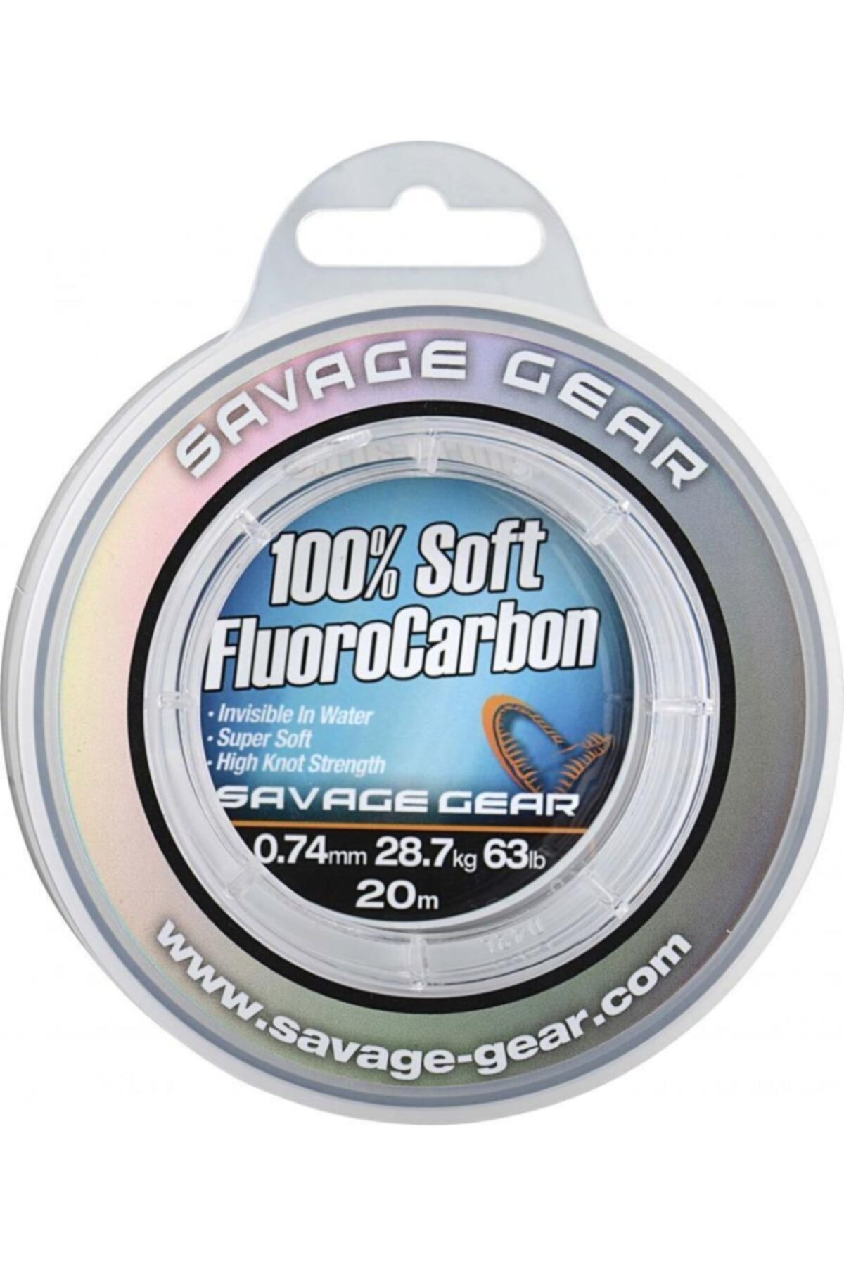 Savage Gear Soft Fluoro Carbon 0,30 Mm 50 M 6 Kg 13.3 Lb Misina