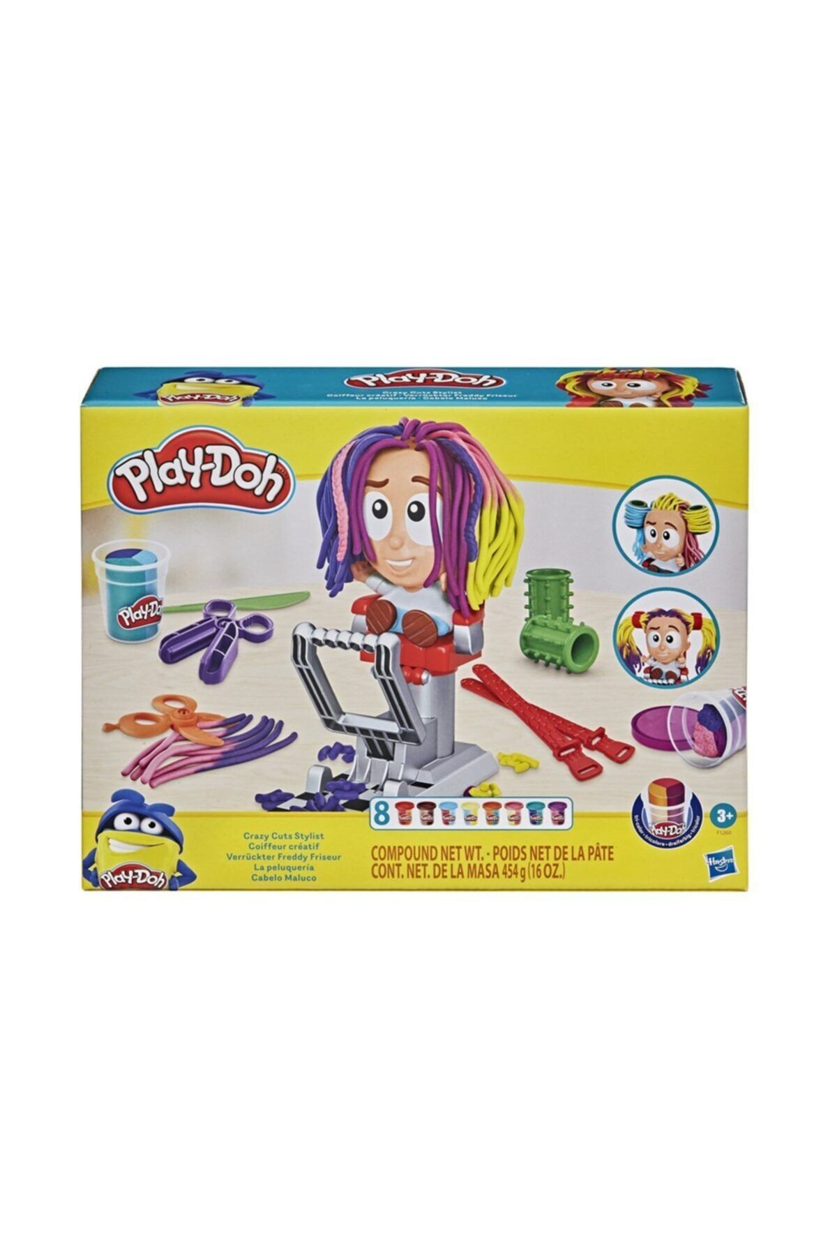 Hasbro Play-doh Çılgın Kuaför E012