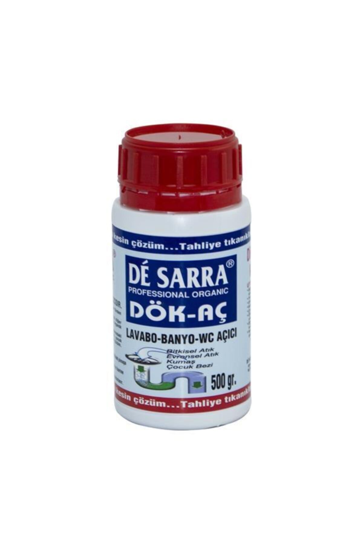 De Sarra Lavabo Dök-aç Lavabo-banyo-wc Açıcı 500gr