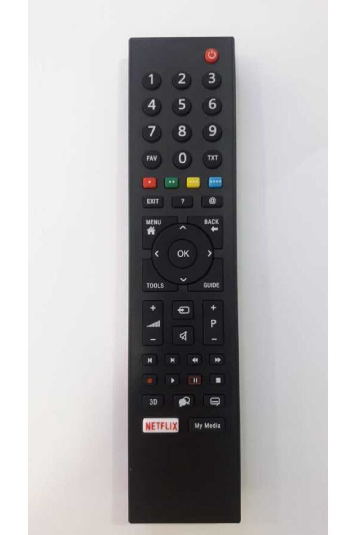ACOOL Arçelik , Beko , Grundig Netflix Tuşlu Lcd / Plazma Led Tv Televizyon Kumandası