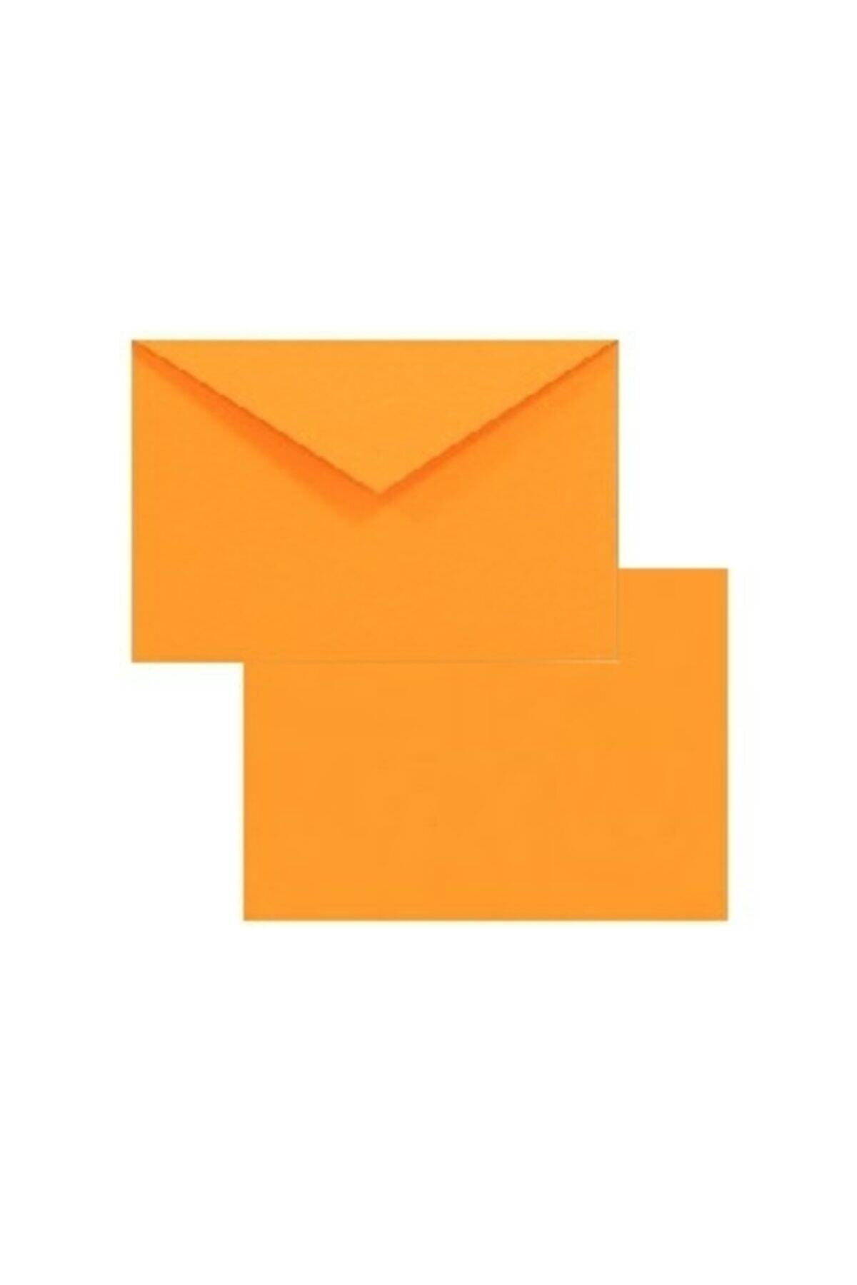 BKR Zarf Turuncu Renkli Mini 7x9 Cm 1000 Adet
