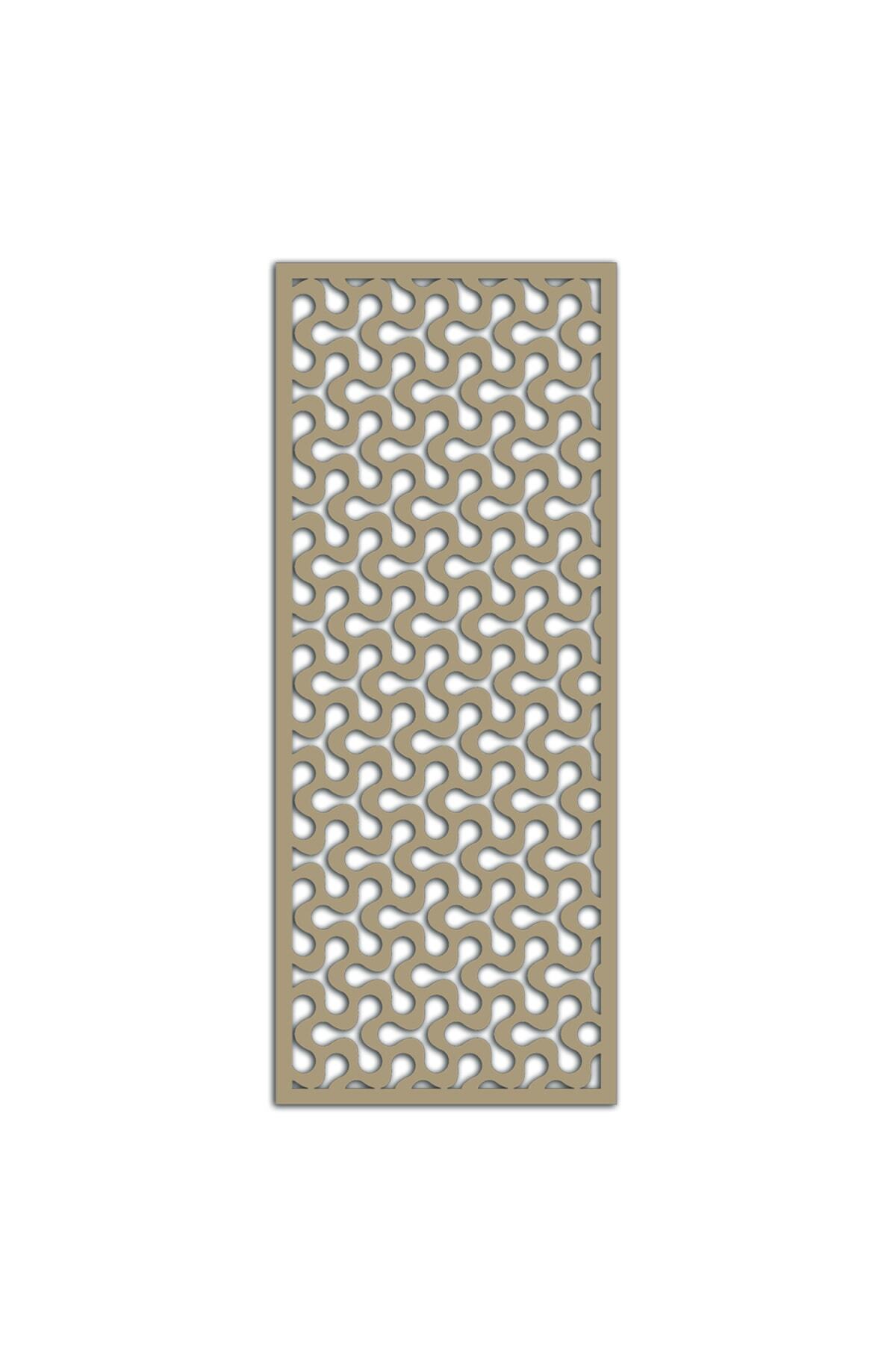 Liar Dekor Liar Ahşap Seperatör (Paravan) - KSP-12 - (10 mm) - (60 cm x 160 cm) - (Ham)