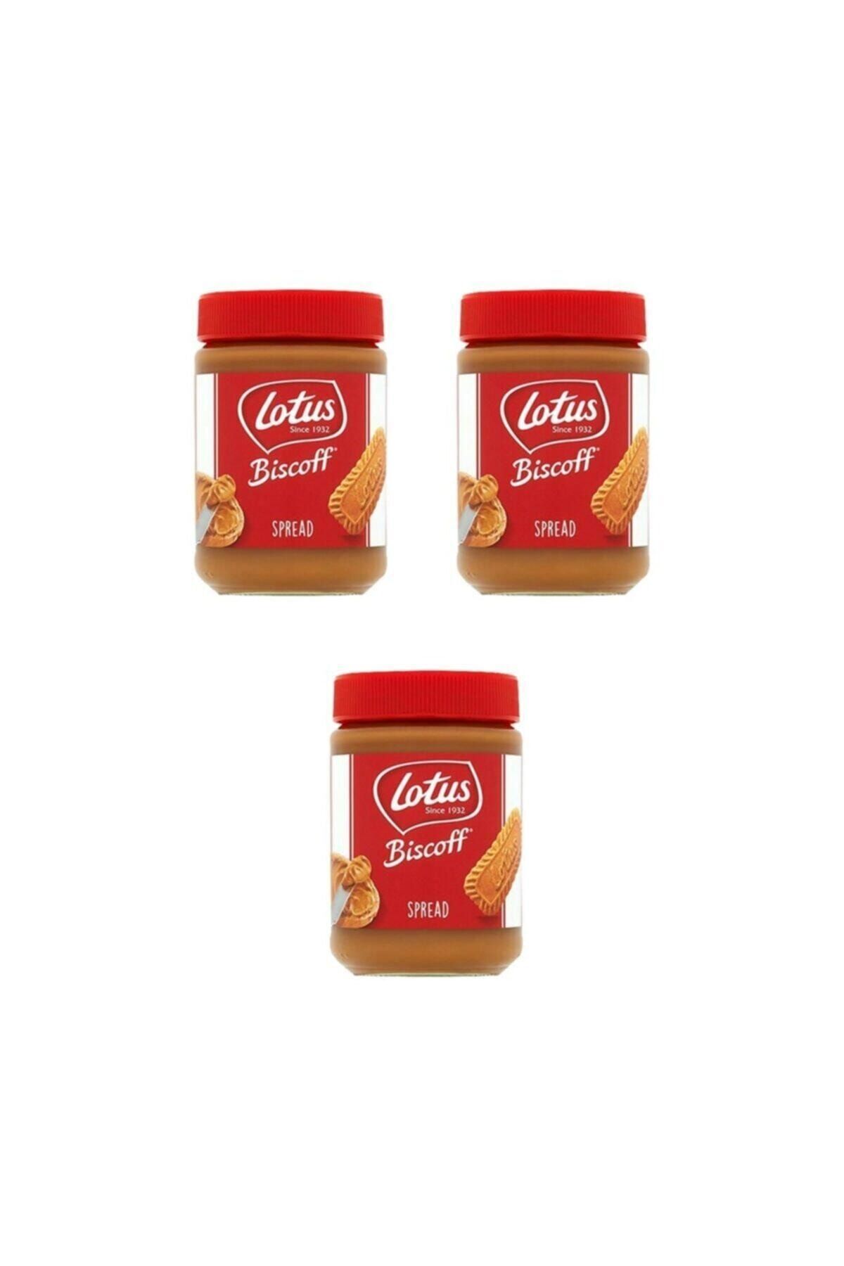 Lotus Biscoff Sürülebilir Karamelize Bisküvi Ezmesi 3 Adet 400 gr.