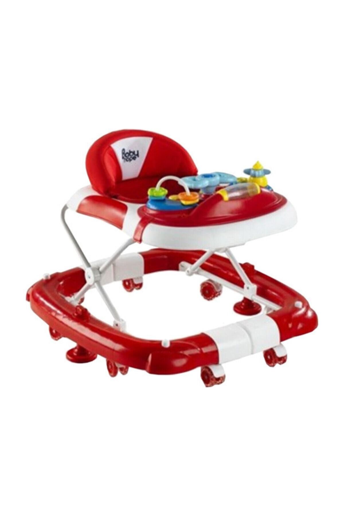 BabyHope 212 Royal Sallanır Bebek Yürüteci Kırmızı