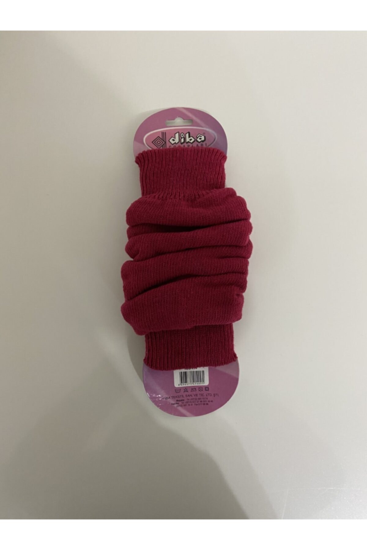 Diba Lambswool Yün Kadın Fuşya Dizlik Tozluk
