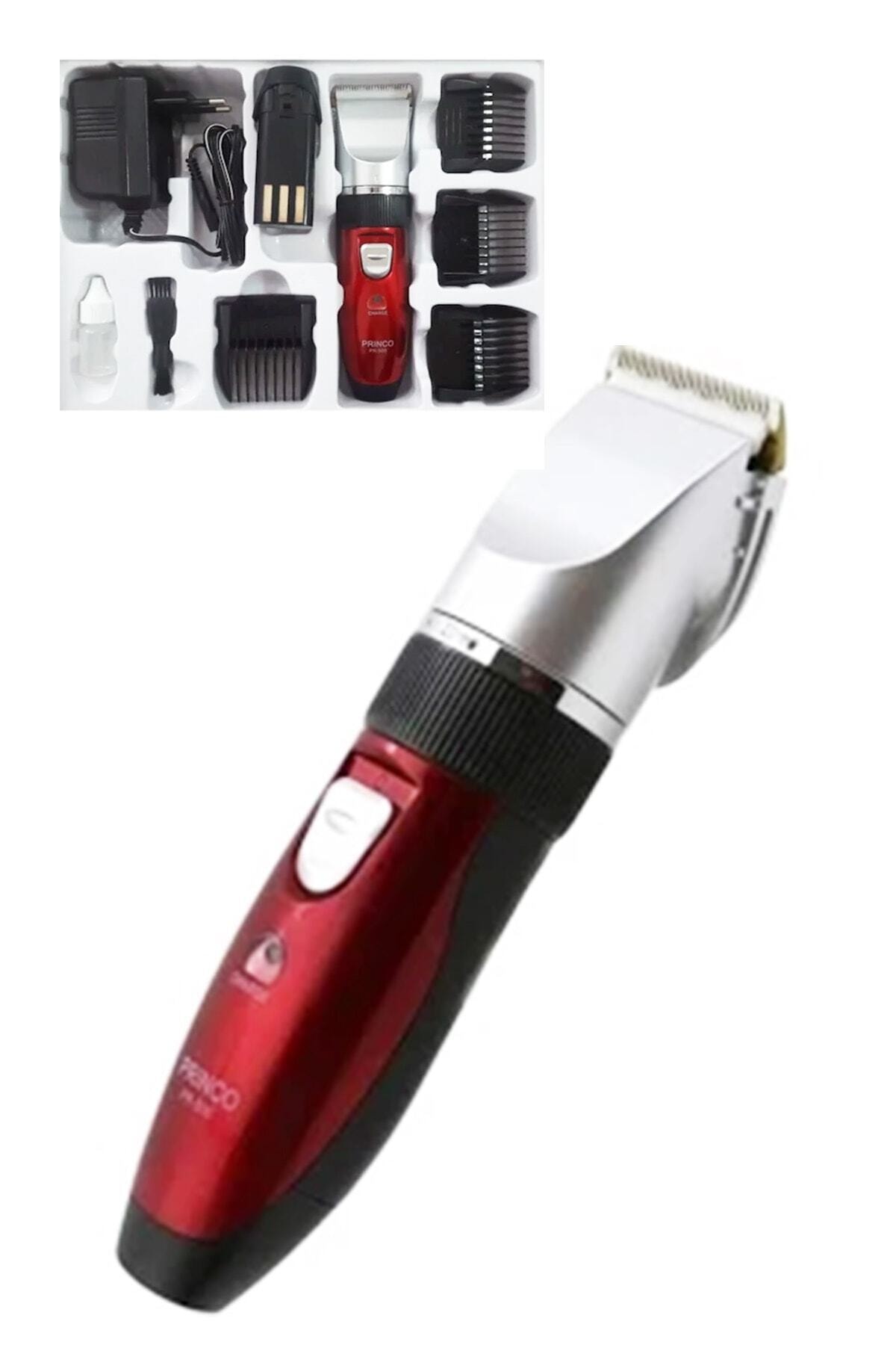 Princo Pr-500 Profesyonel Çift Bataryalı Saç Sakal Tıraş Makinesi ( 2 Yıl Garantili )