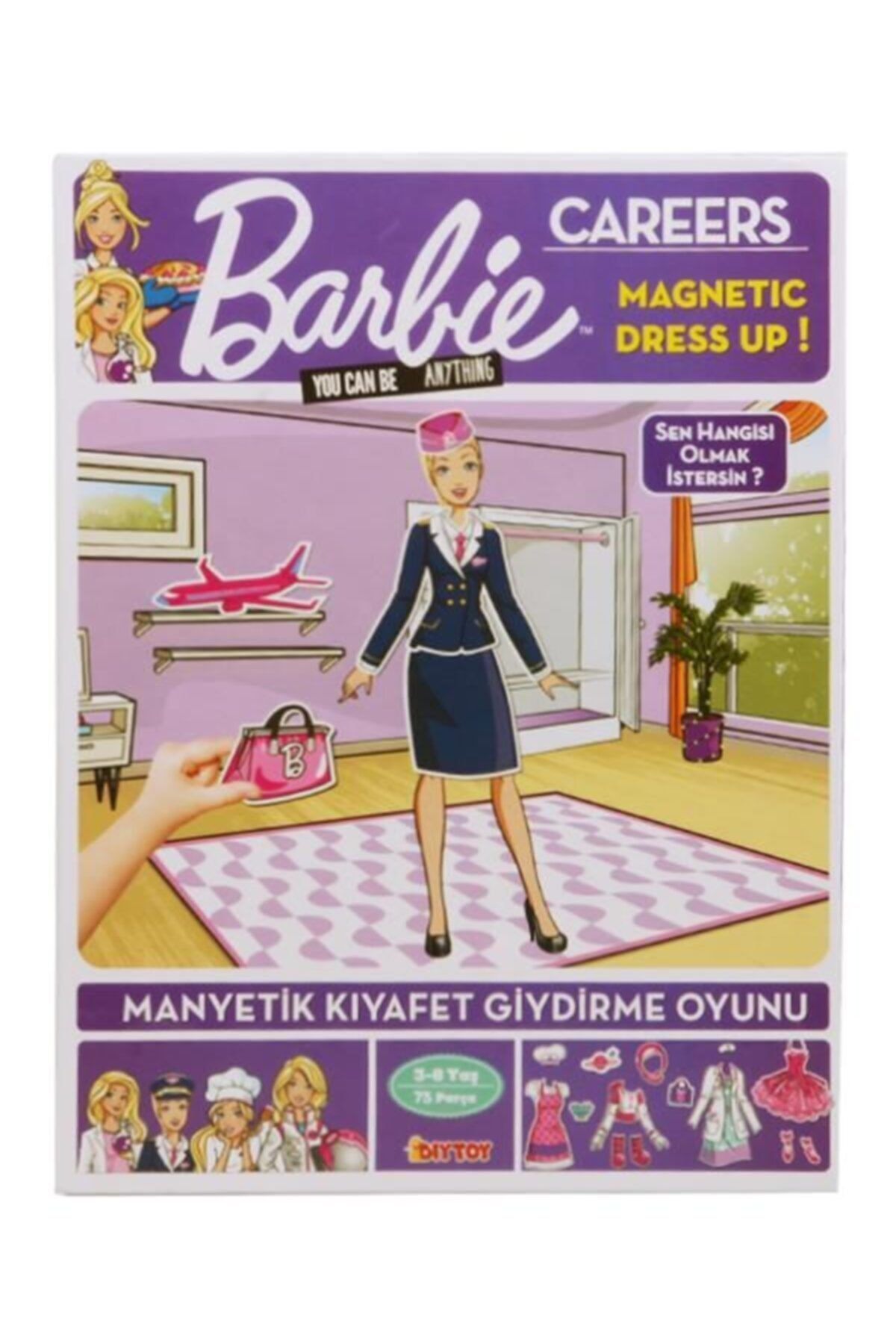 barbie meslekler manyetik elbise giydirme oyunu magnet kutu oyunu fiyati yorumlari trendyol