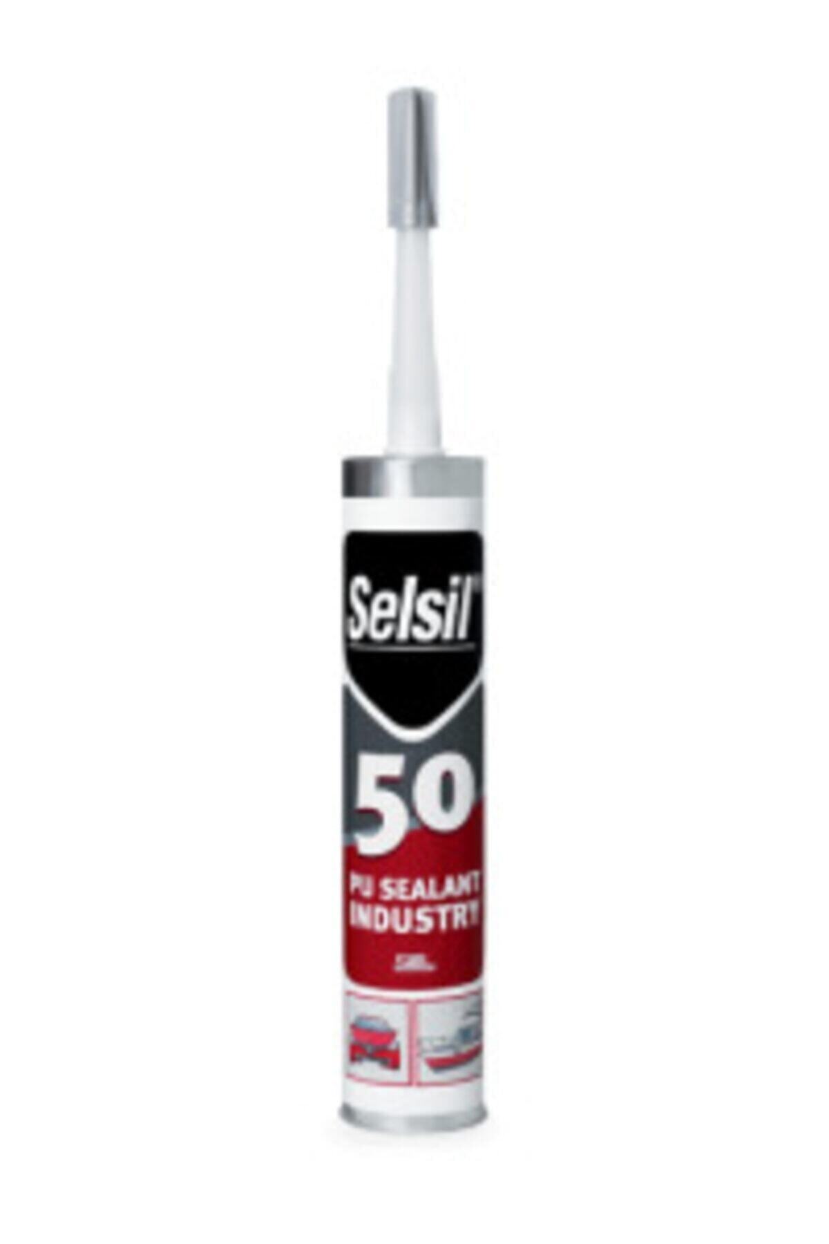 Selsil Pu Mastik 50 Shore - 280ml Siyah