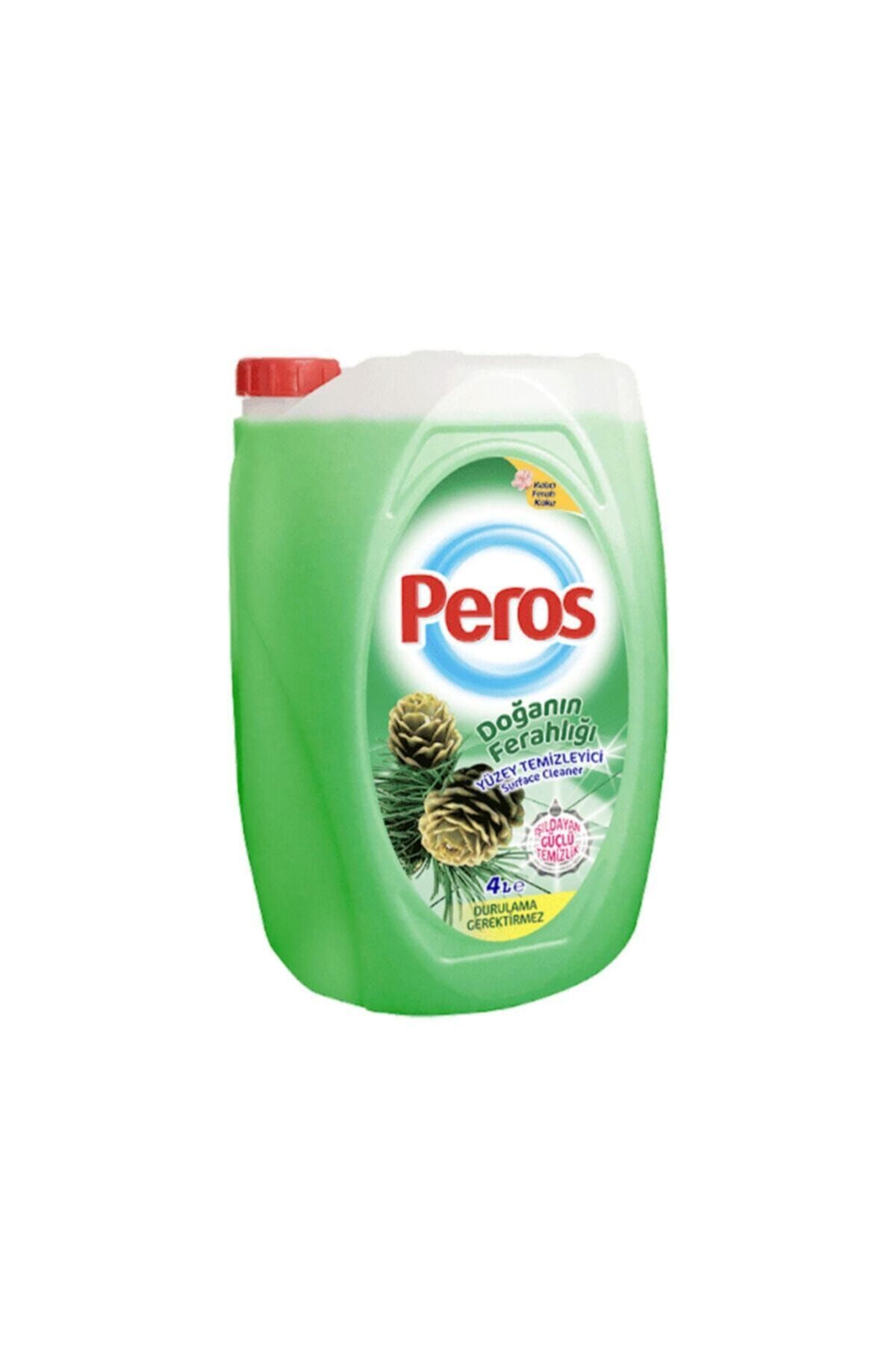 Peros Doğanın Ferahlığı Yüzey Temizleyici 4 Litre Işıldayan Güçlü Temizlik