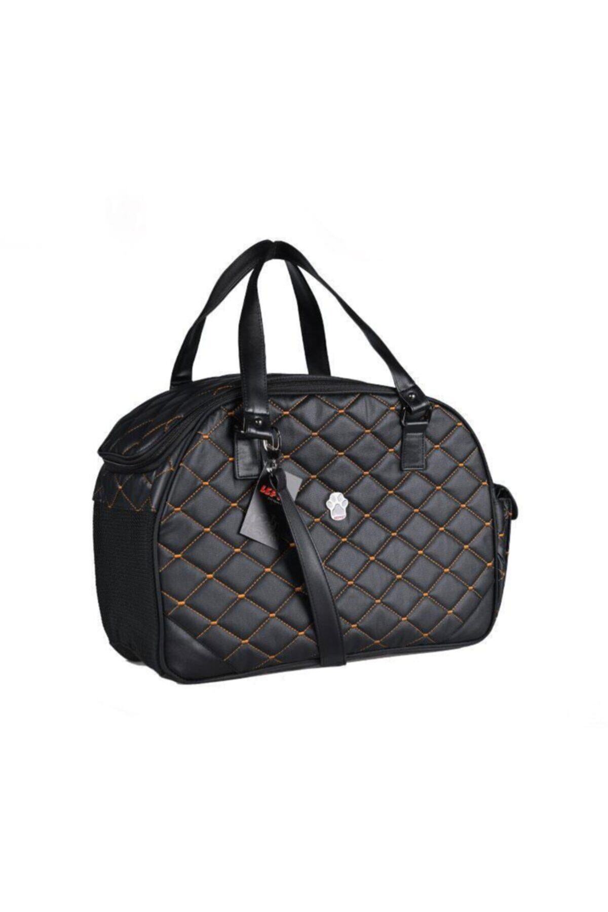 Lepus Luxury Bag Kedi Köpek Taşıma Çantası Small Siyah