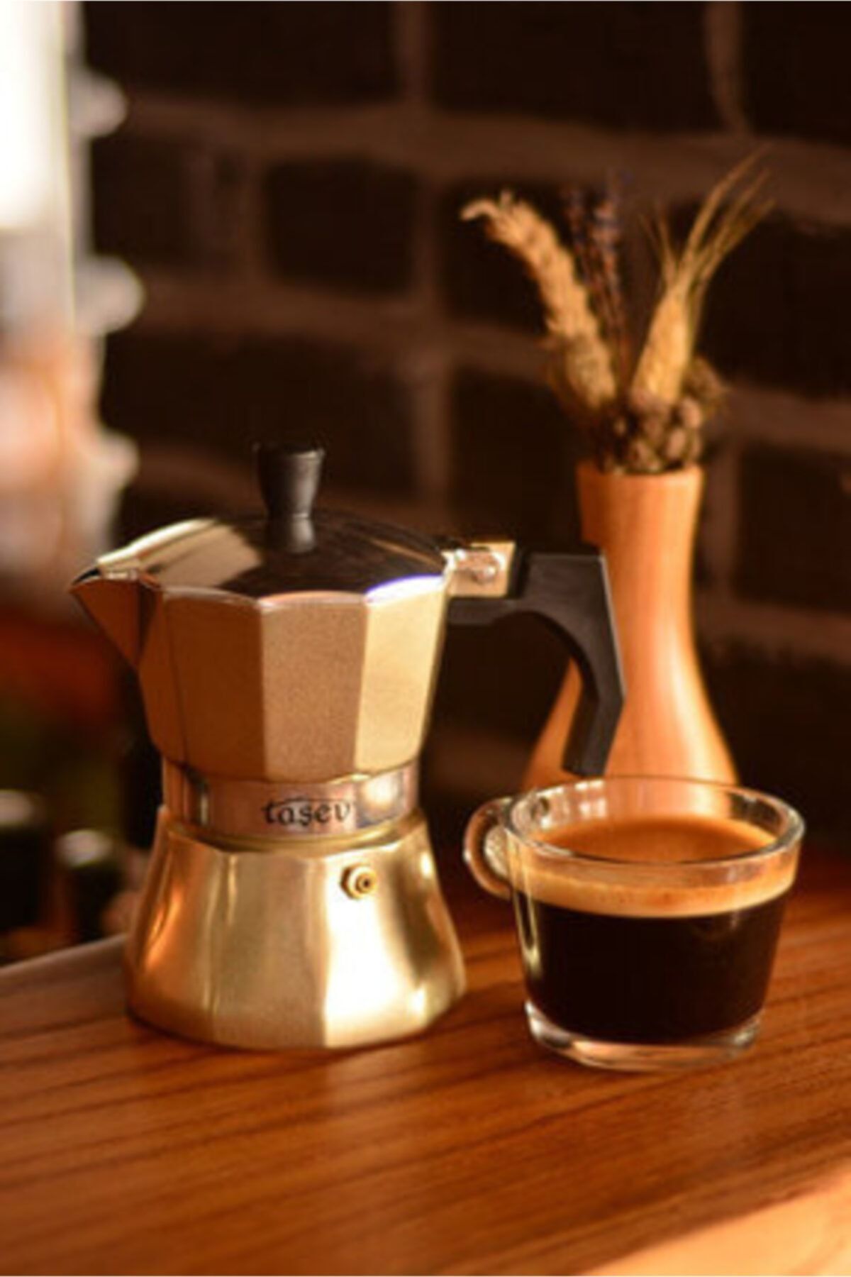 Taşev Romano Moka Pot 3 Fincan
