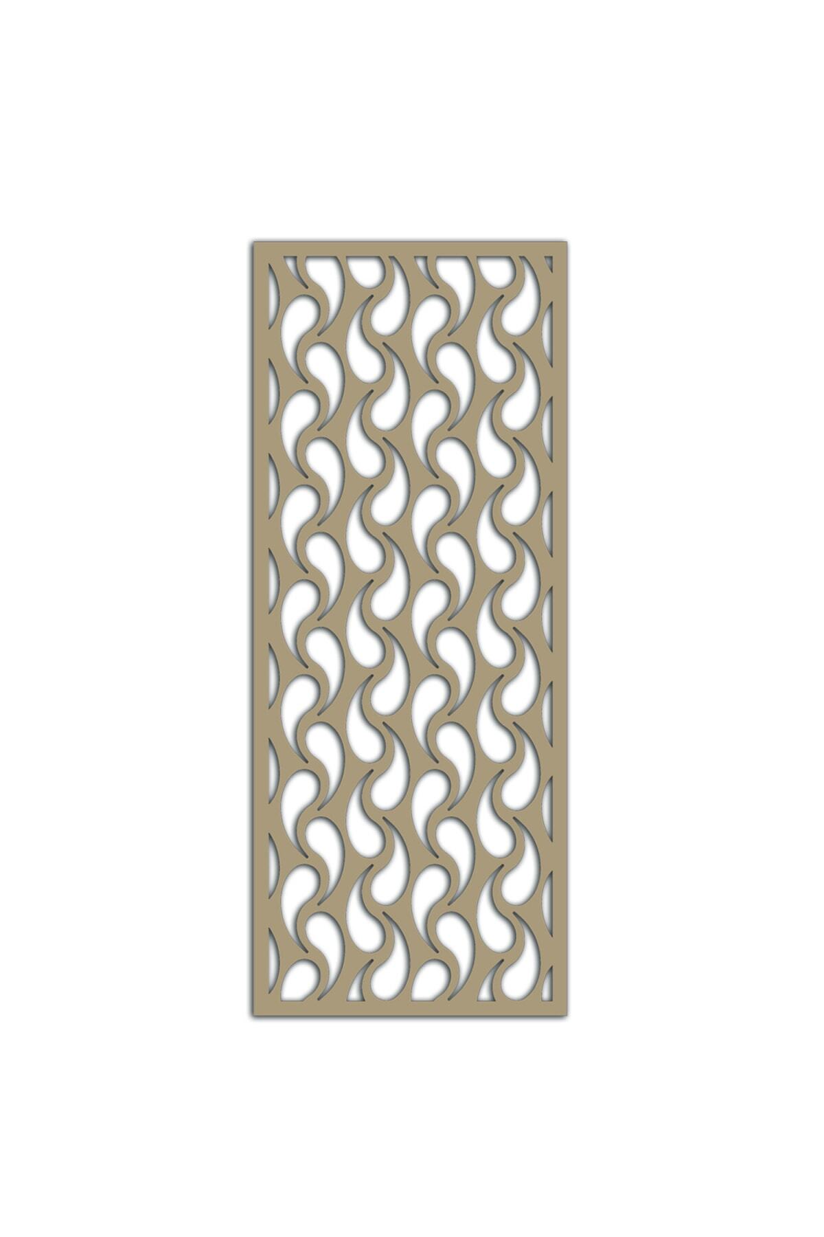 Liar Dekor Liar Ahşap Seperatör (Paravan) - KSP-14 - (18 mm) - (100 cm x 210 cm) - (Ham)