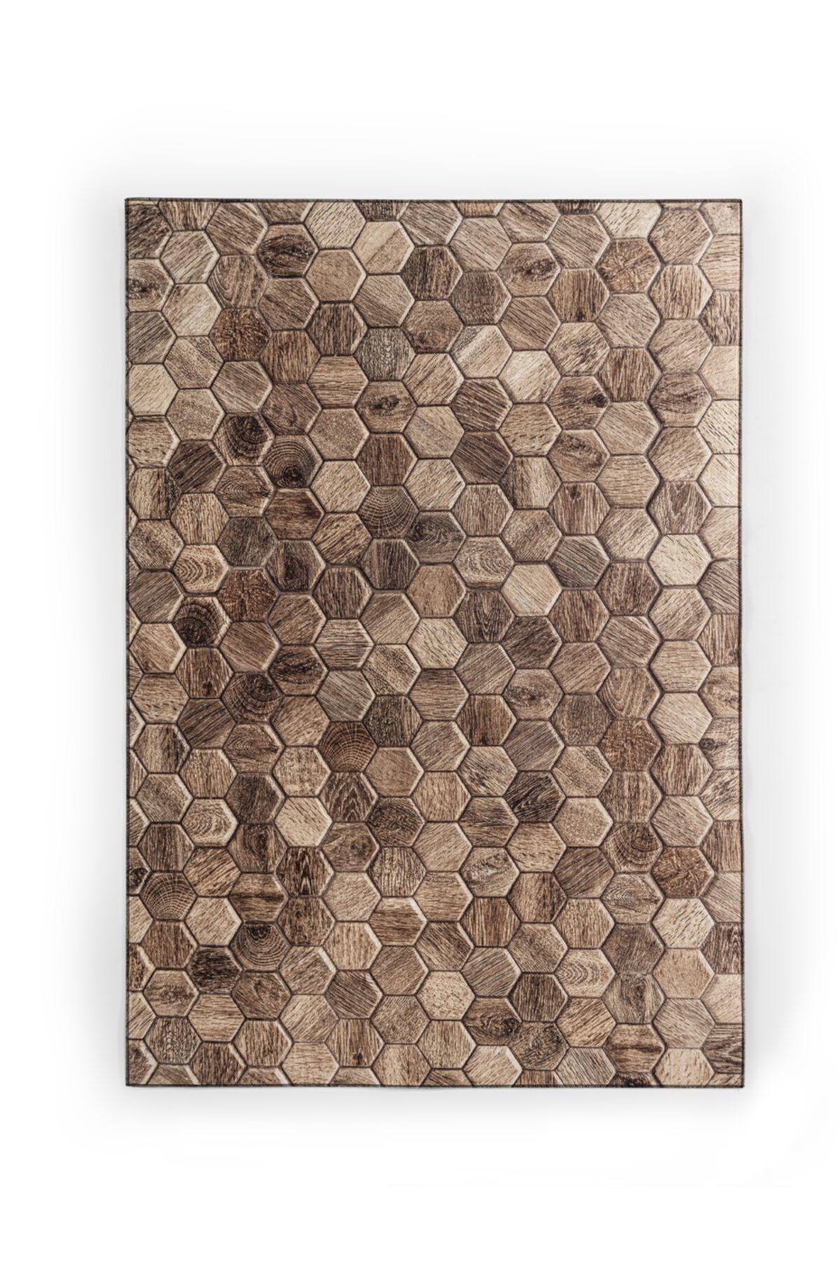 AVİVA GENÇ ODASI Kahverengi Tree Baskılı Çocuk Halısı 120 x 180 cm