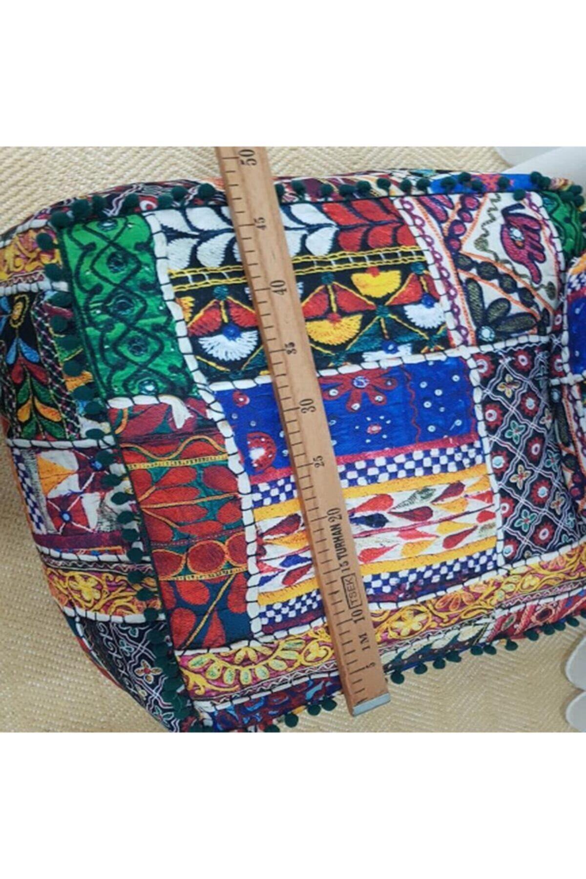 Evimstil Etnik Yer Minder Kılıfı 45-45-20 Cm