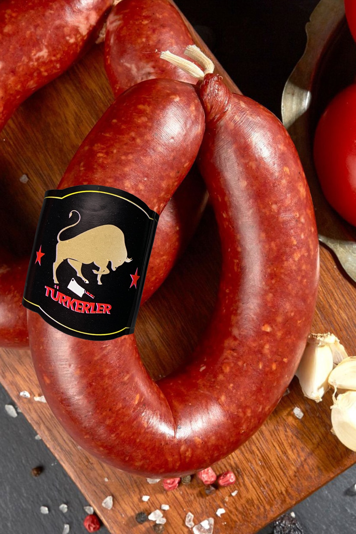 TÜRKERLER Hakiki Bolu Sucuğu - %100 Dana - 500gr
