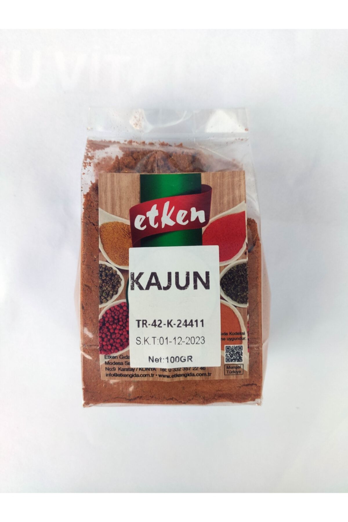 etken Kajun Baharatı 100gr