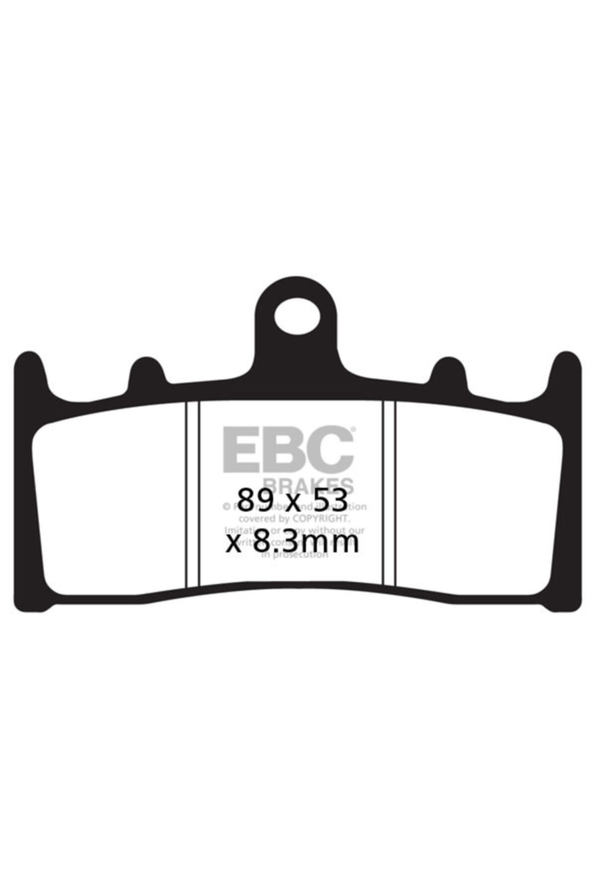 EBC Fa188hh Double H Sınter Fren Balatası