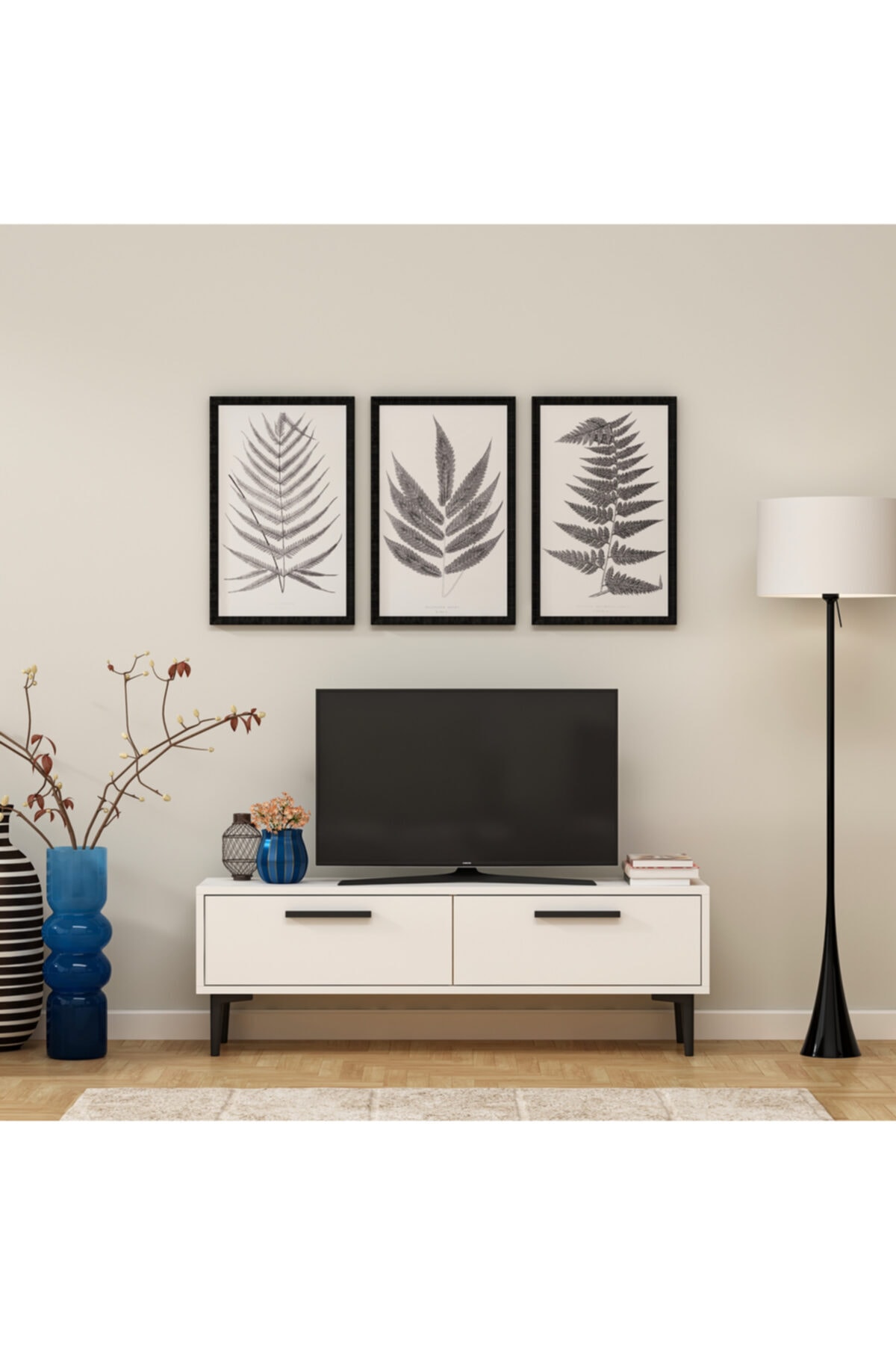 DemonteDekor Leni Tv Ünitesi Beyaz