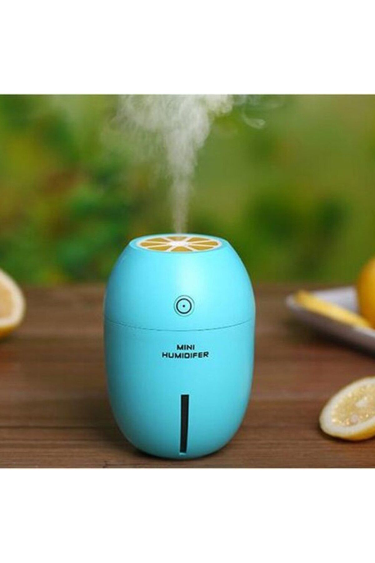 Cadderoyal Limon Şeklinde Mini Oda Hava Nemlendirici Buhar Makinesi (mavi)