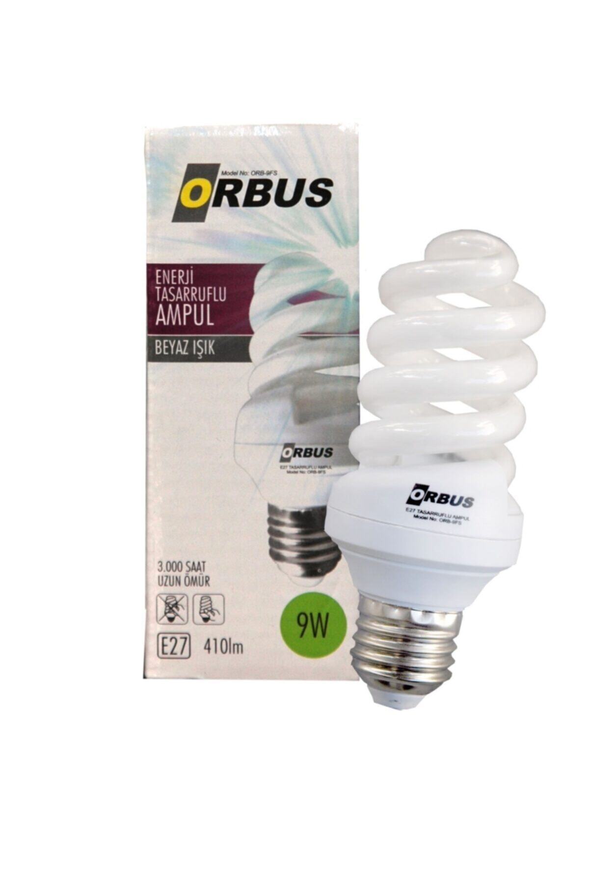 ORBUS 9w Beyaz Enerji Tasarruflu Ampul