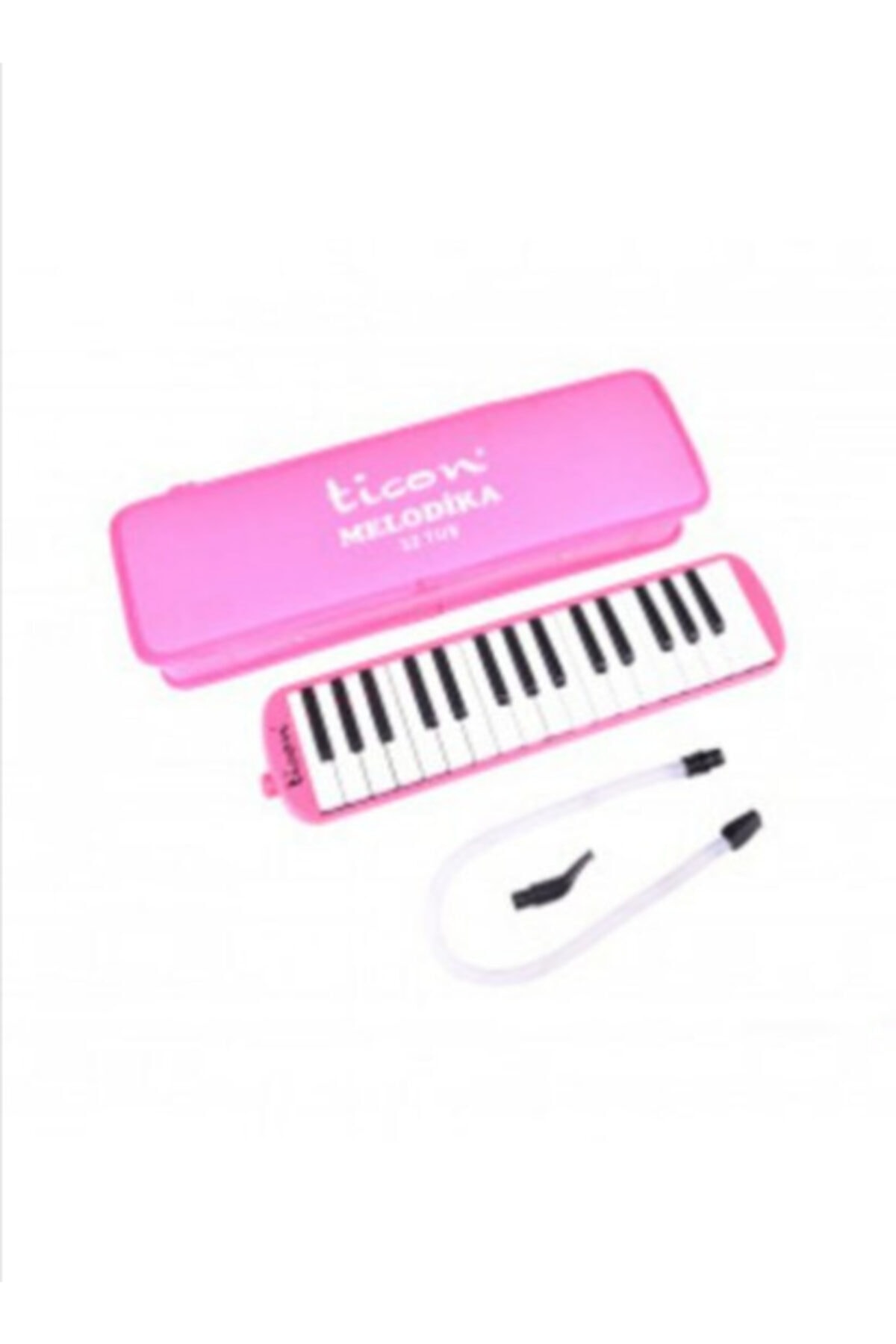 Ticon 32 Tuş Melodika Çantalı Pembe Renk