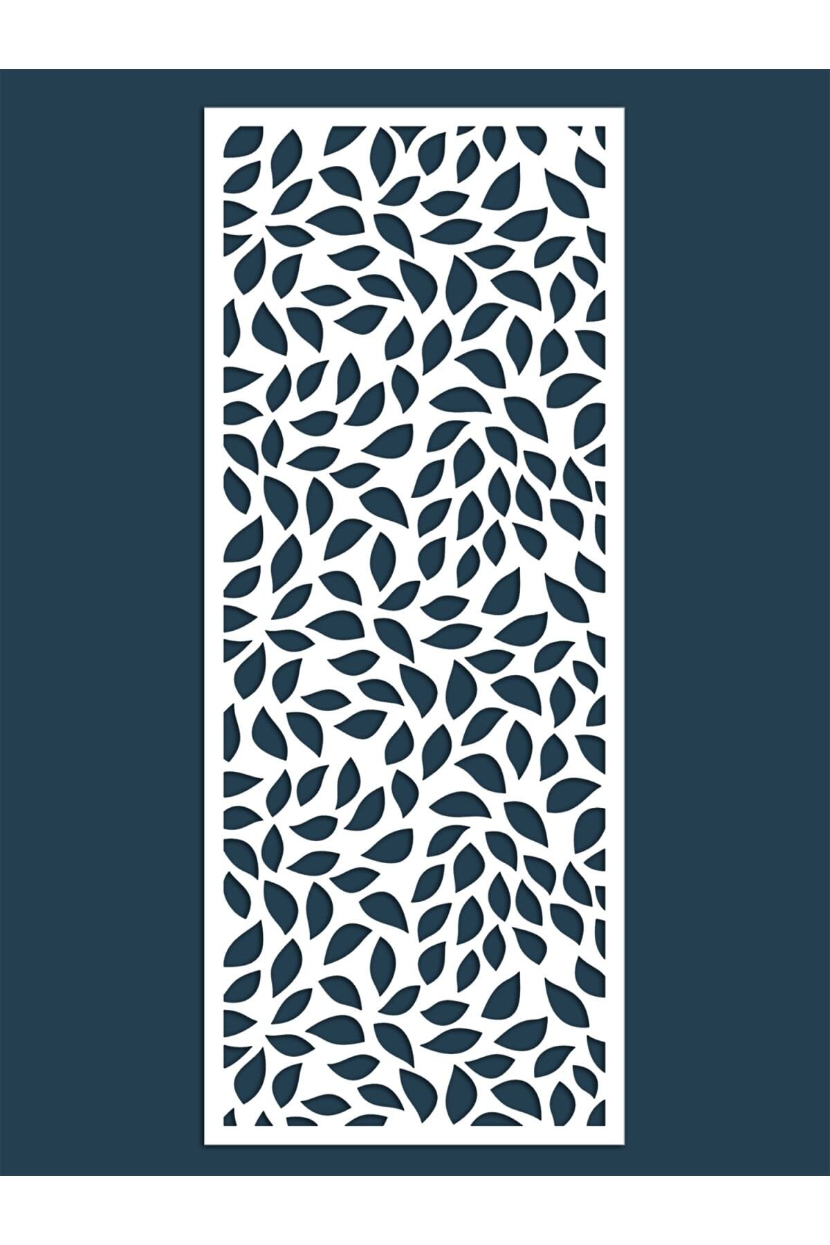 Liar Dekor Liar Ahşap Seperatör (Paravan) - KSP-47 - (10 mm) - (85 cm x 210 cm) - (Beyaz)