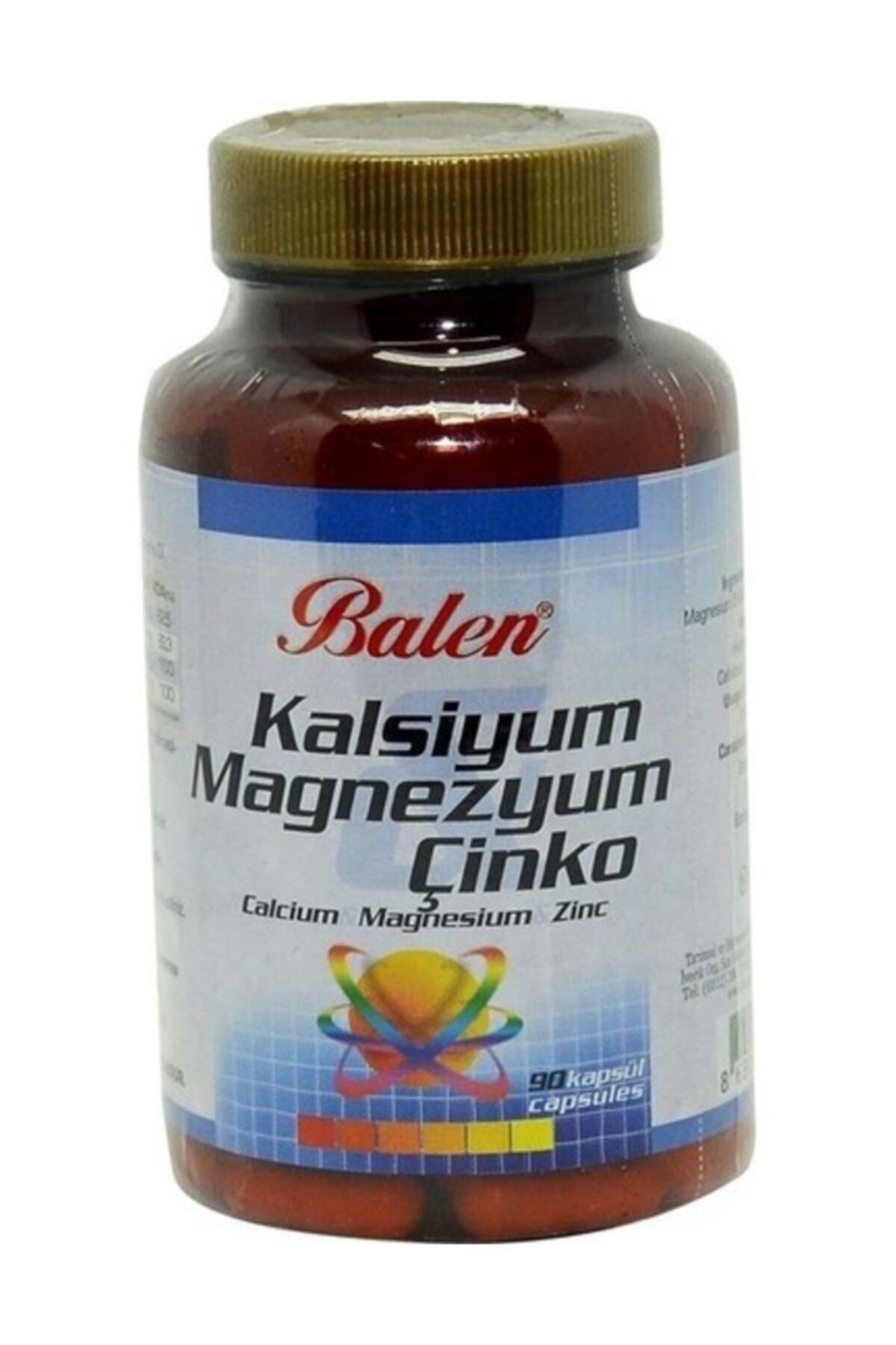 Balen Kalsiyum Magnezyum Çinko 90 Kapsül