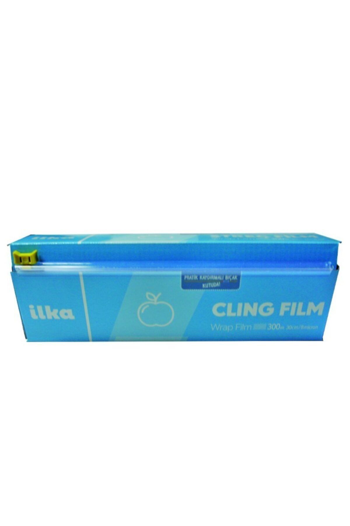 İlka Wrap Streç Film 30 X 200 Mt 8 Mic Kayar Bıçaklı ( 1 Adet )