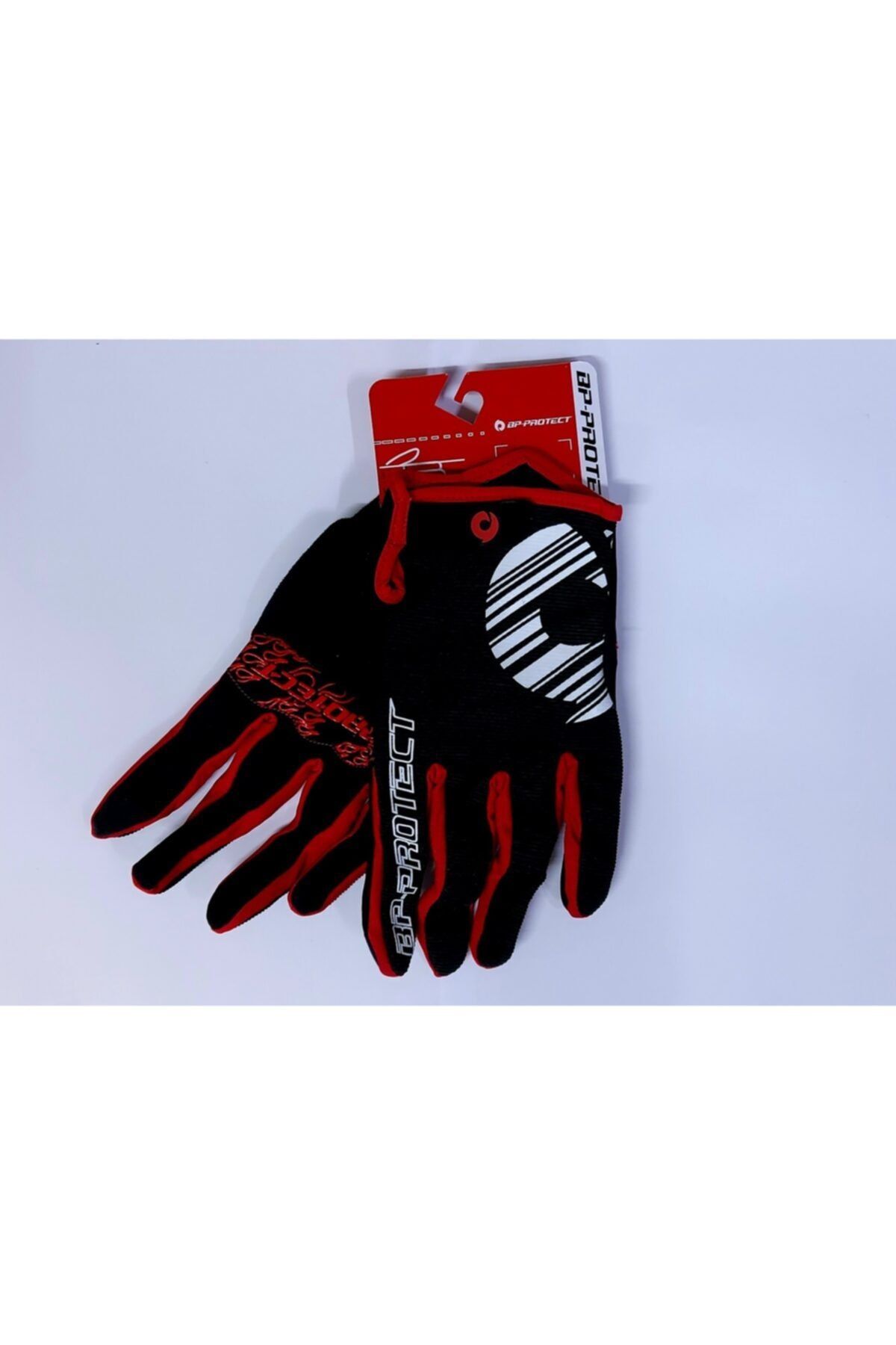 PRC Siyah Kırmızı Bp-protect Parmaklı Eldiven Hj0273