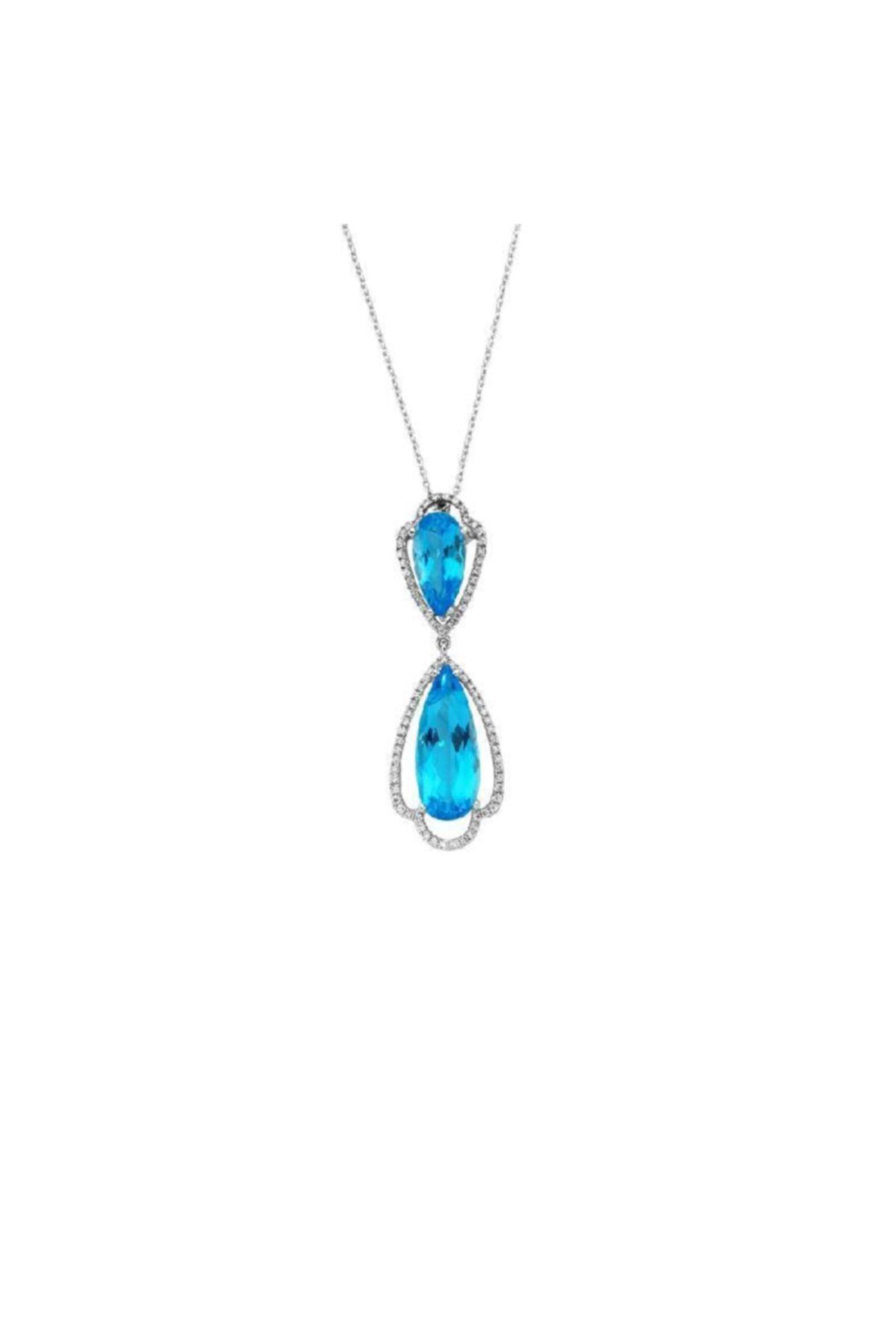 Altınbaş Pırlanta Topaz Kolye