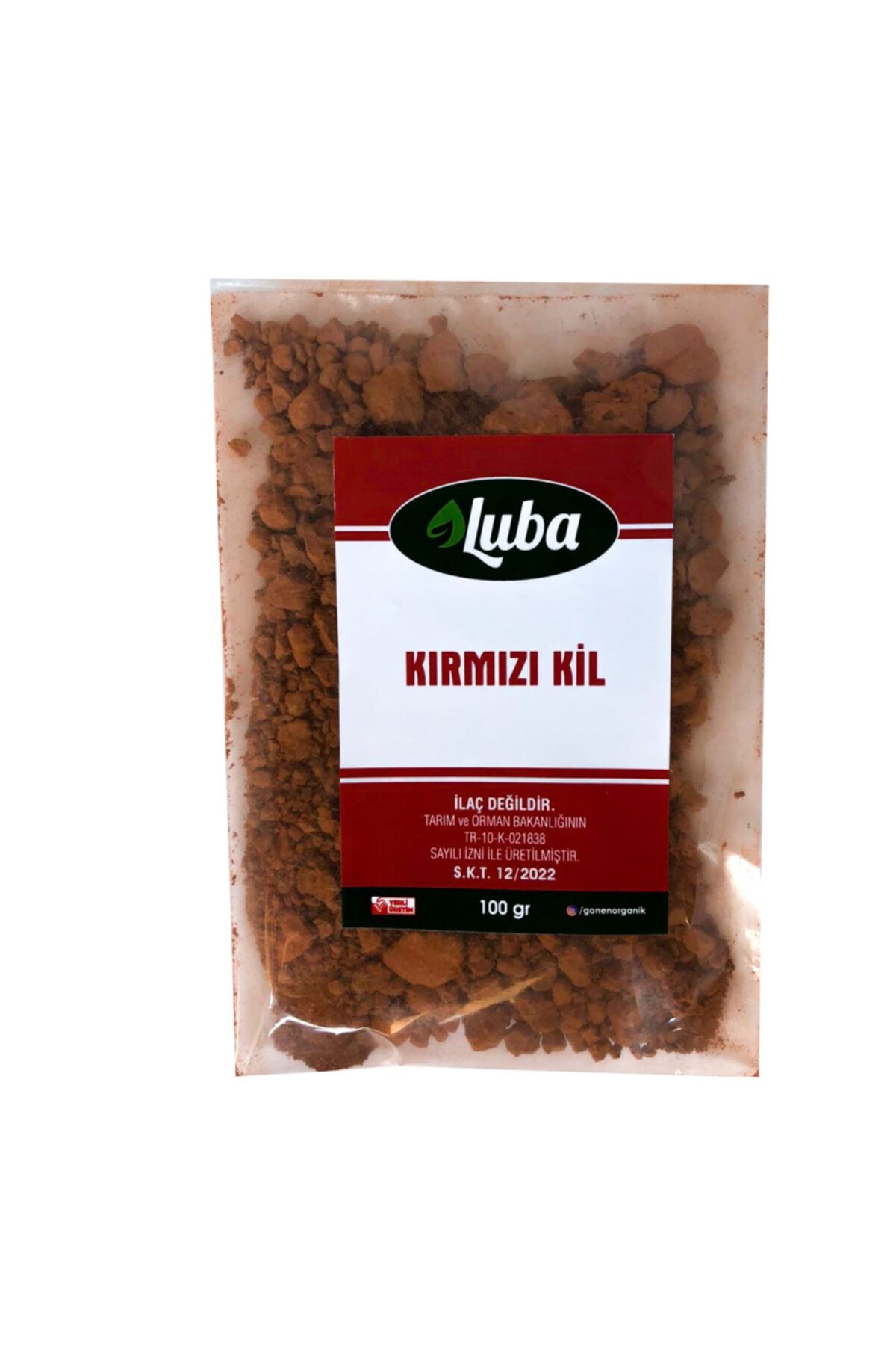 Luba Kırmızı Kil 100 gr