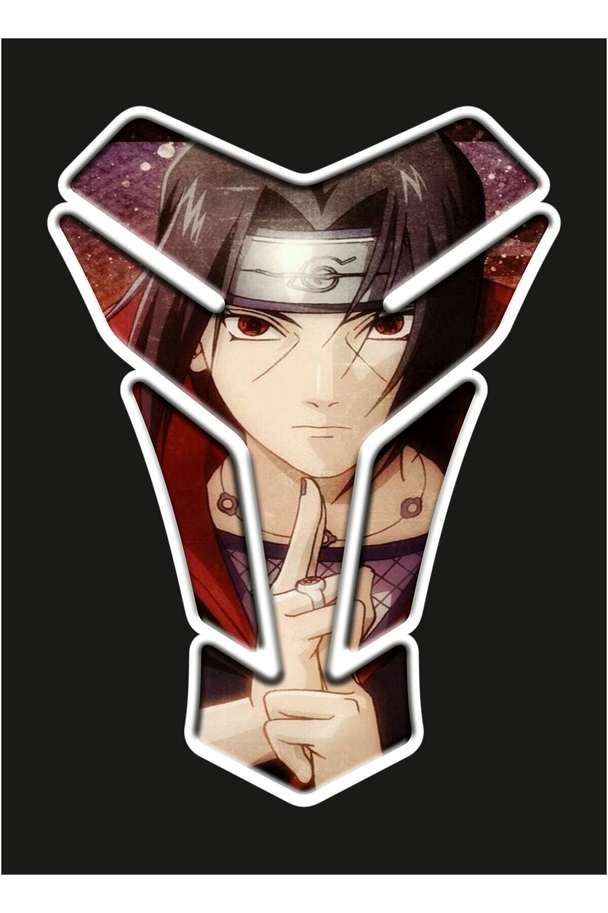 Güven Serigrafi Tank Pad Universal Itachi Anime Model