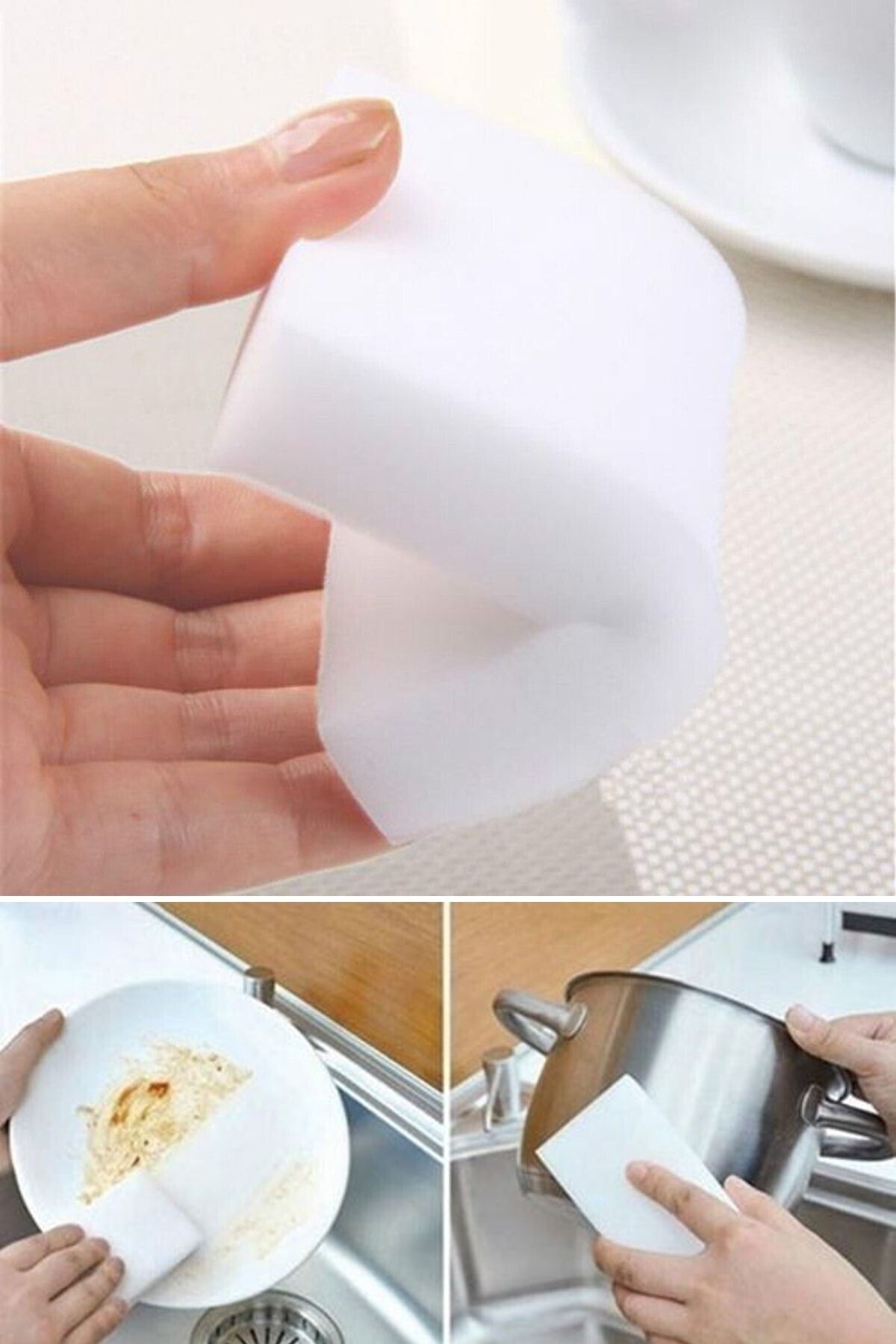 Chermik Sihirli Sünger Magic Sponge (2 Adet)