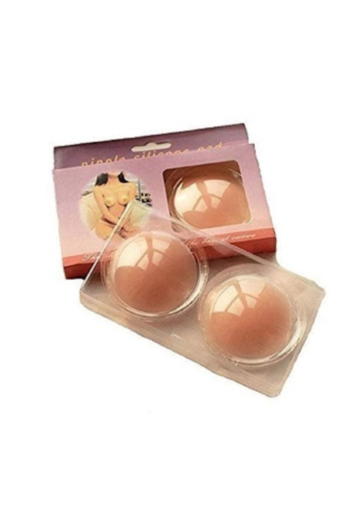 Modauyum Göğüs Ucu Gizleyen Şeffaf Silikon Ped Nipple Silicone (3 Adet Ürün)