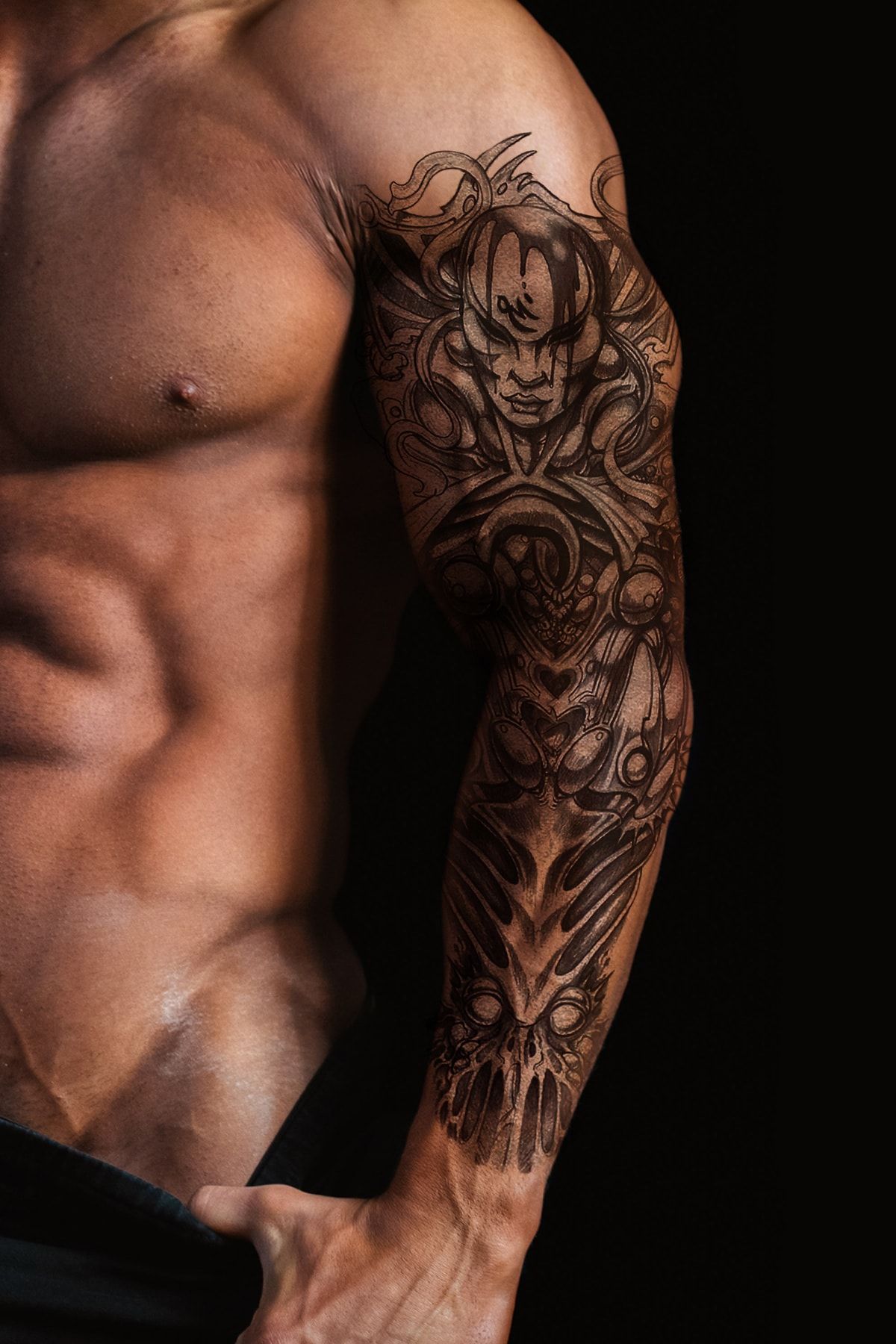 TAKIŞTIR Erkek Geçici Modelli Kol Dövme Tattoo