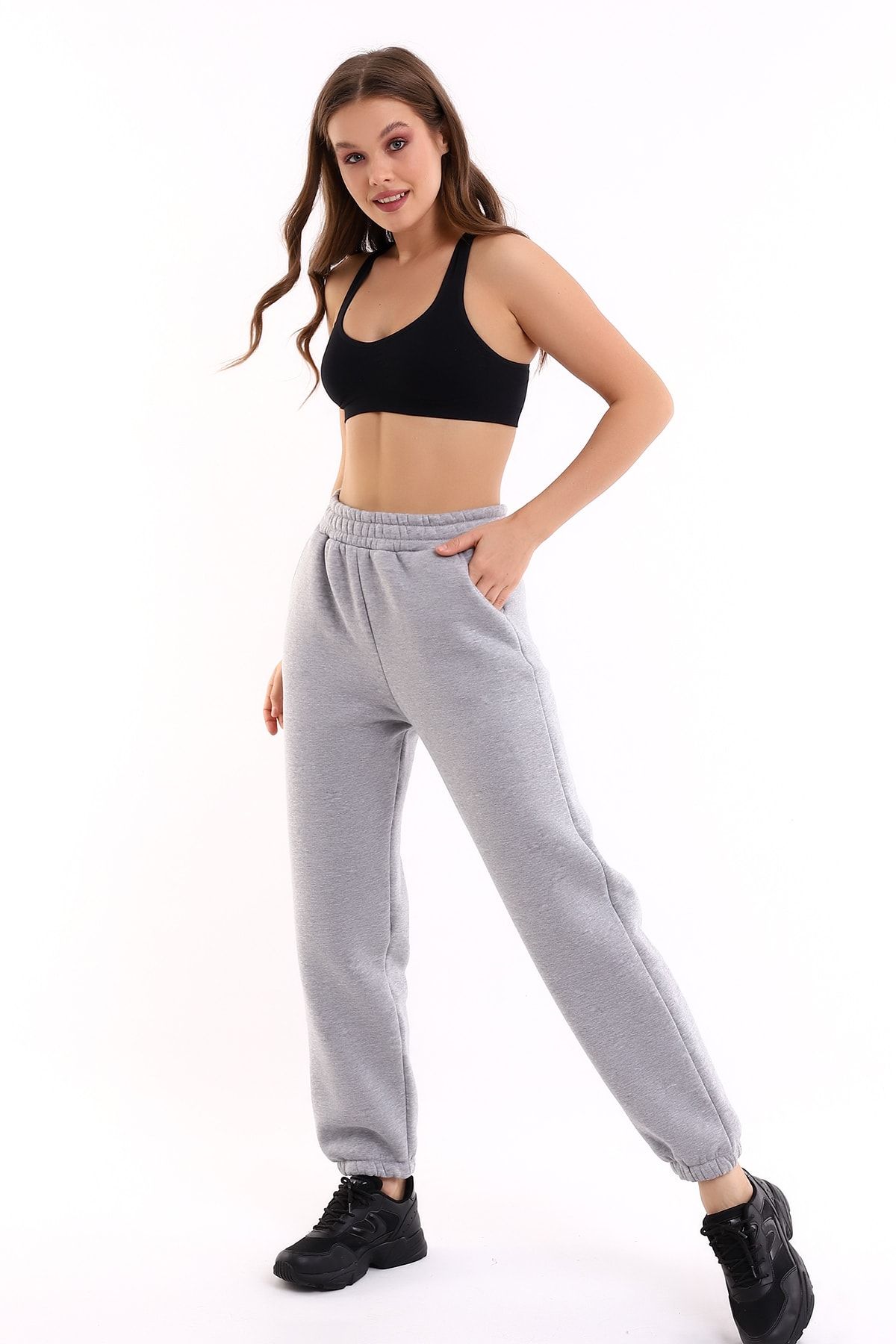 Thick grey sweatpants best sale womens
