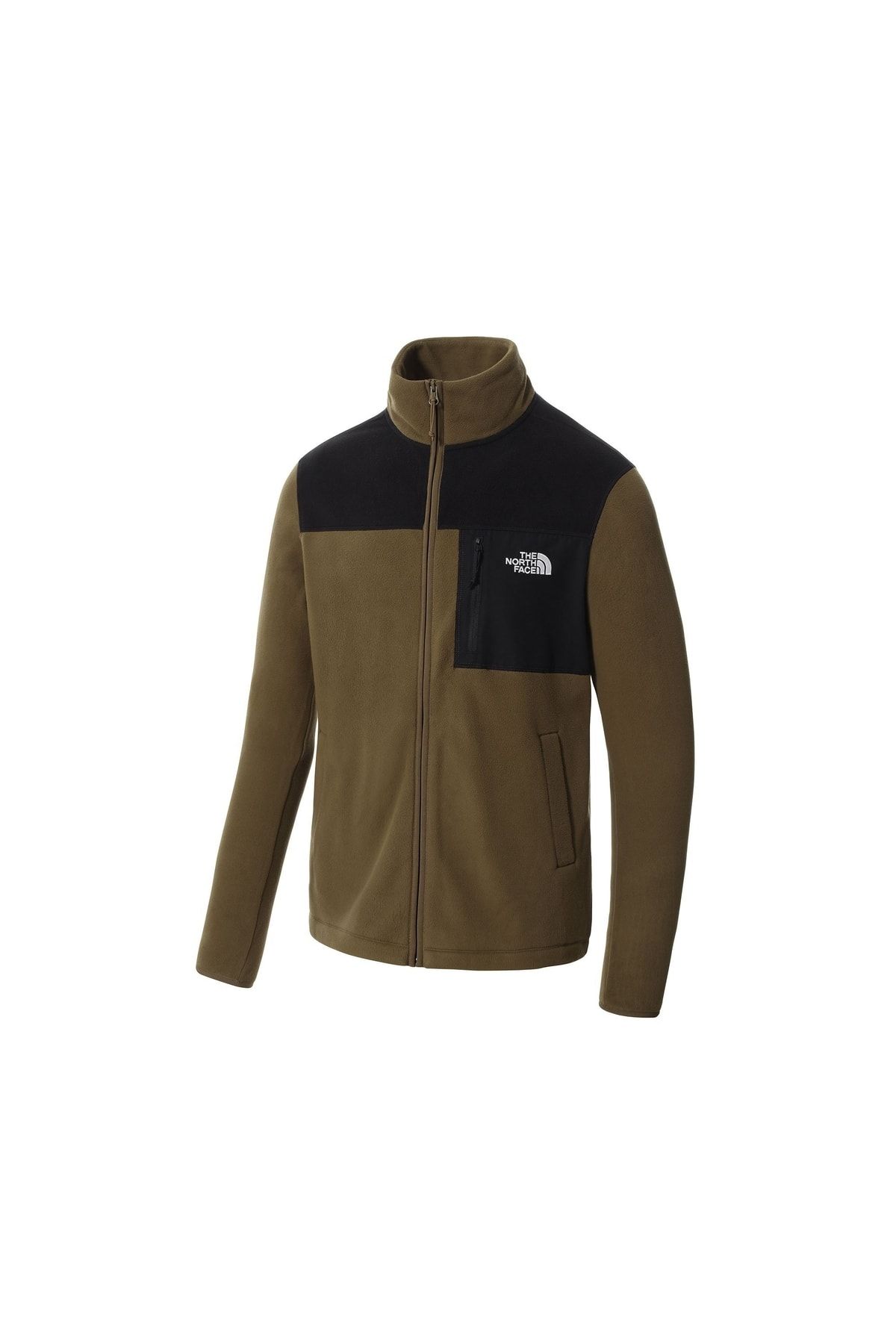 Khaki north face coat hot sale