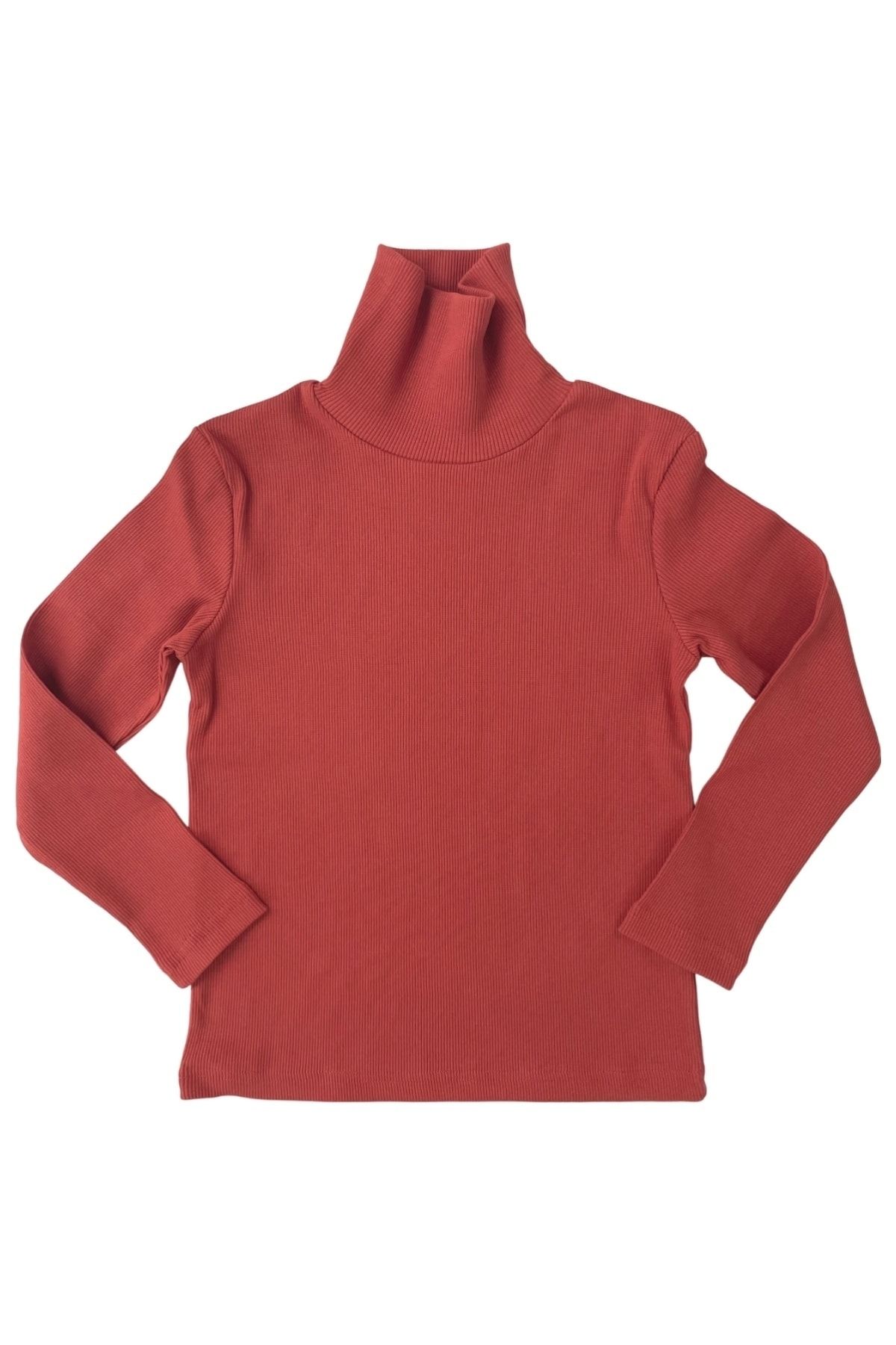 Dark shop orange turtleneck