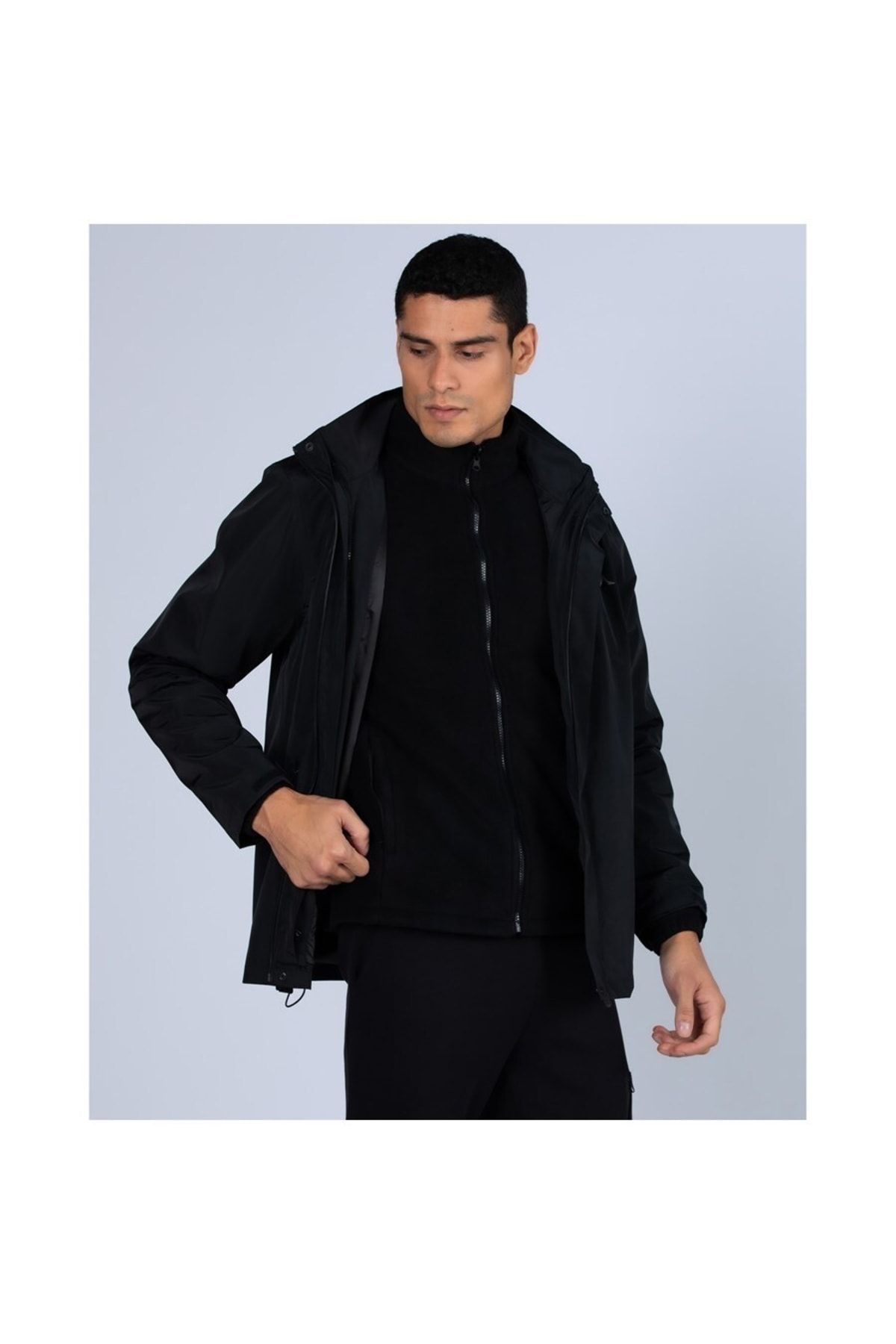 Kappa windbreaker black online