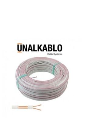 100 Mt Ünal 2x0.75 Mm Tam Kesit Tam Bakır Kordon Image 0