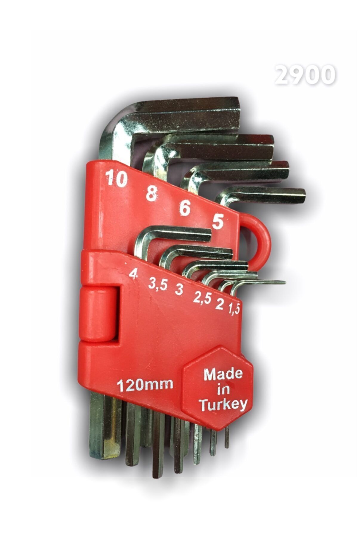 Eltos Edoni Alyan 120mm Allen Alyan Takımı Isıl Işlem Sertleştirilmiştir