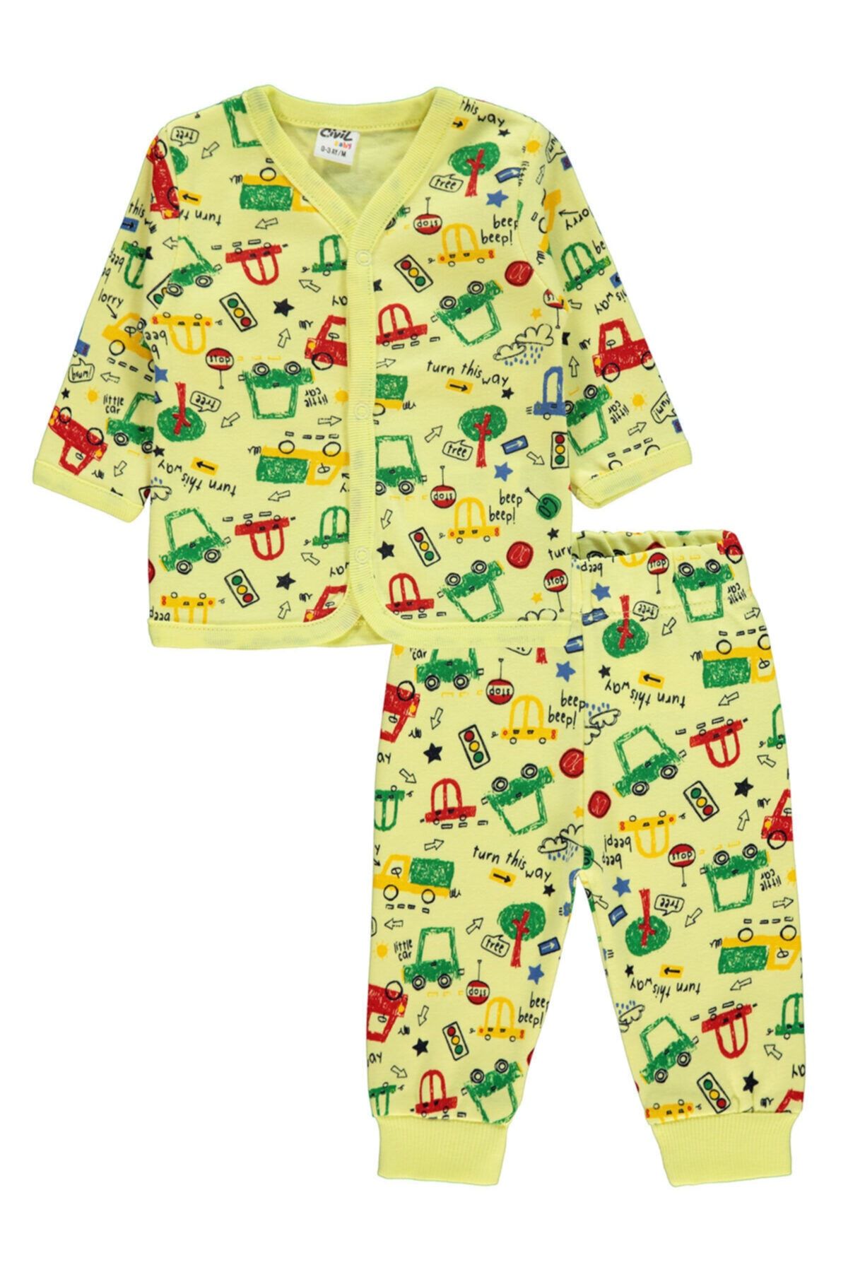 civil baby erkek bebek pijama takimi fiyati yorumlari trendyol