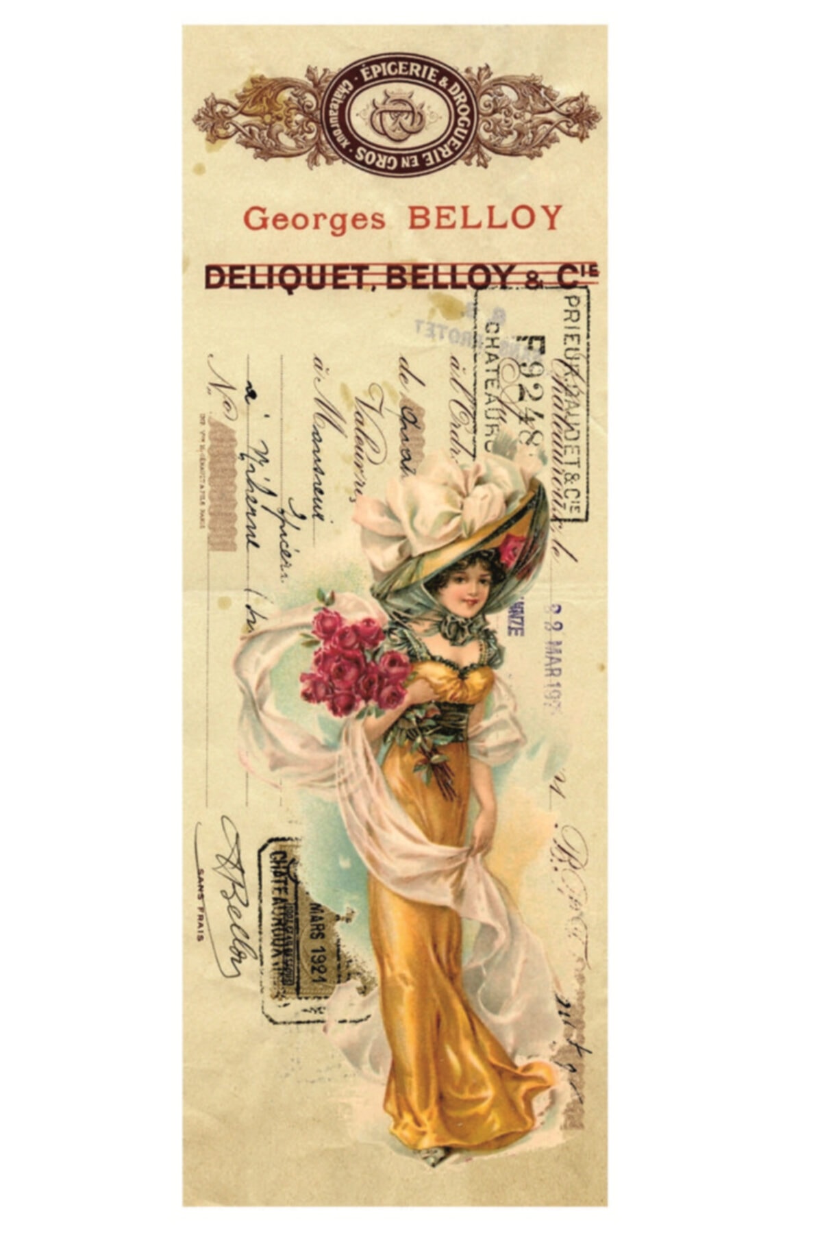 İstisna Vintage Serisi Kitap Ayracı Model 8.