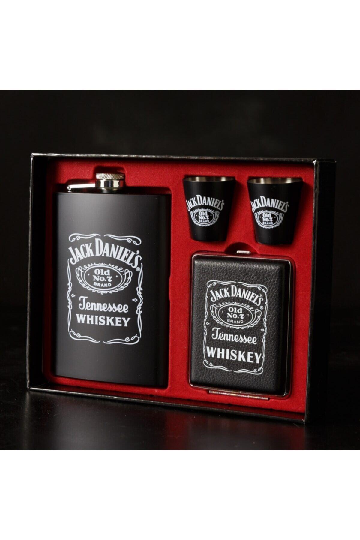 HEDİYE FİKRİ Jack Daniel's Tabakalı Matara Seti