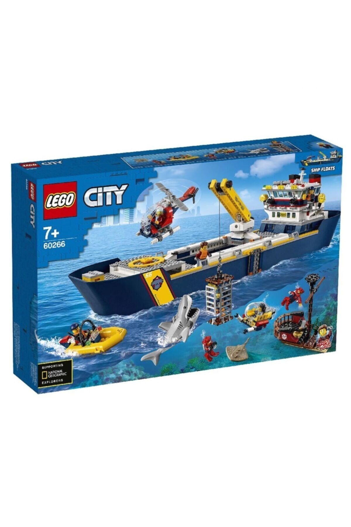 lego city okyanus kesif gemisi 60266 fiyati yorumlari trendyol
